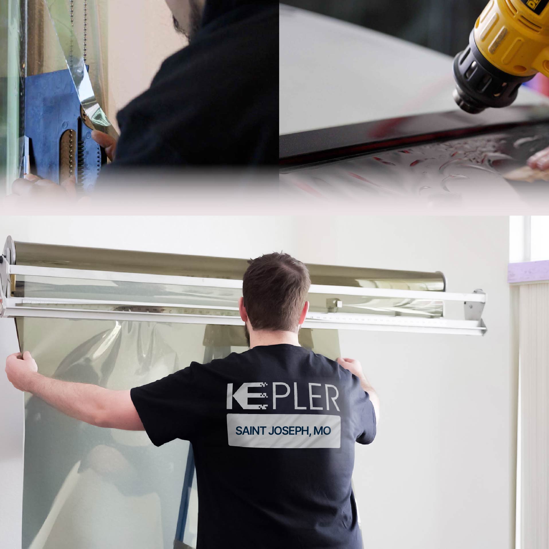 Kepler Specialist Installing Anti-Graffiti Film in Saint Joseph, Missouri