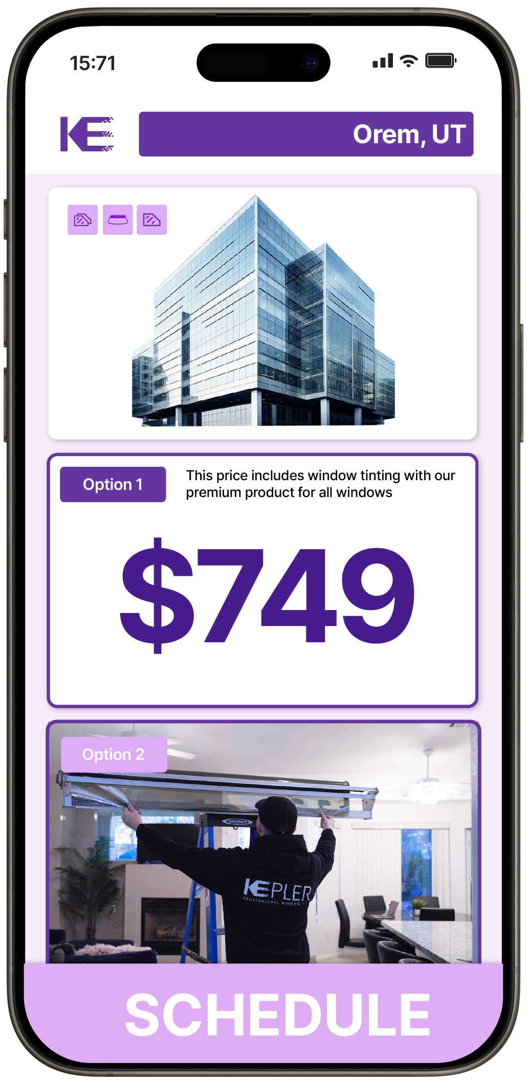 View Reasonable Safety and Security Window Film Prices in Orem, Utah