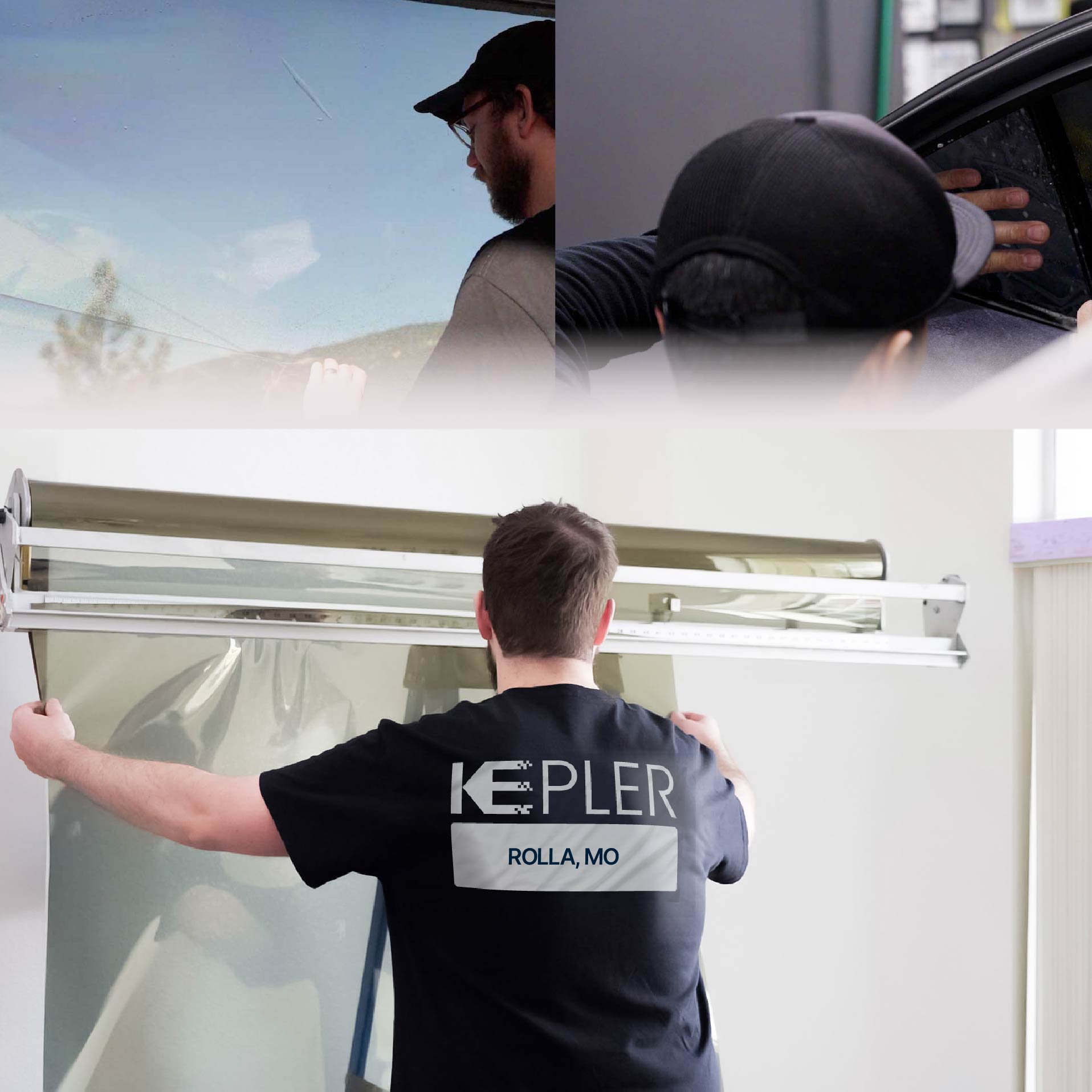 Kepler Specialist Installing Anti-Graffiti Film in Rolla, Missouri