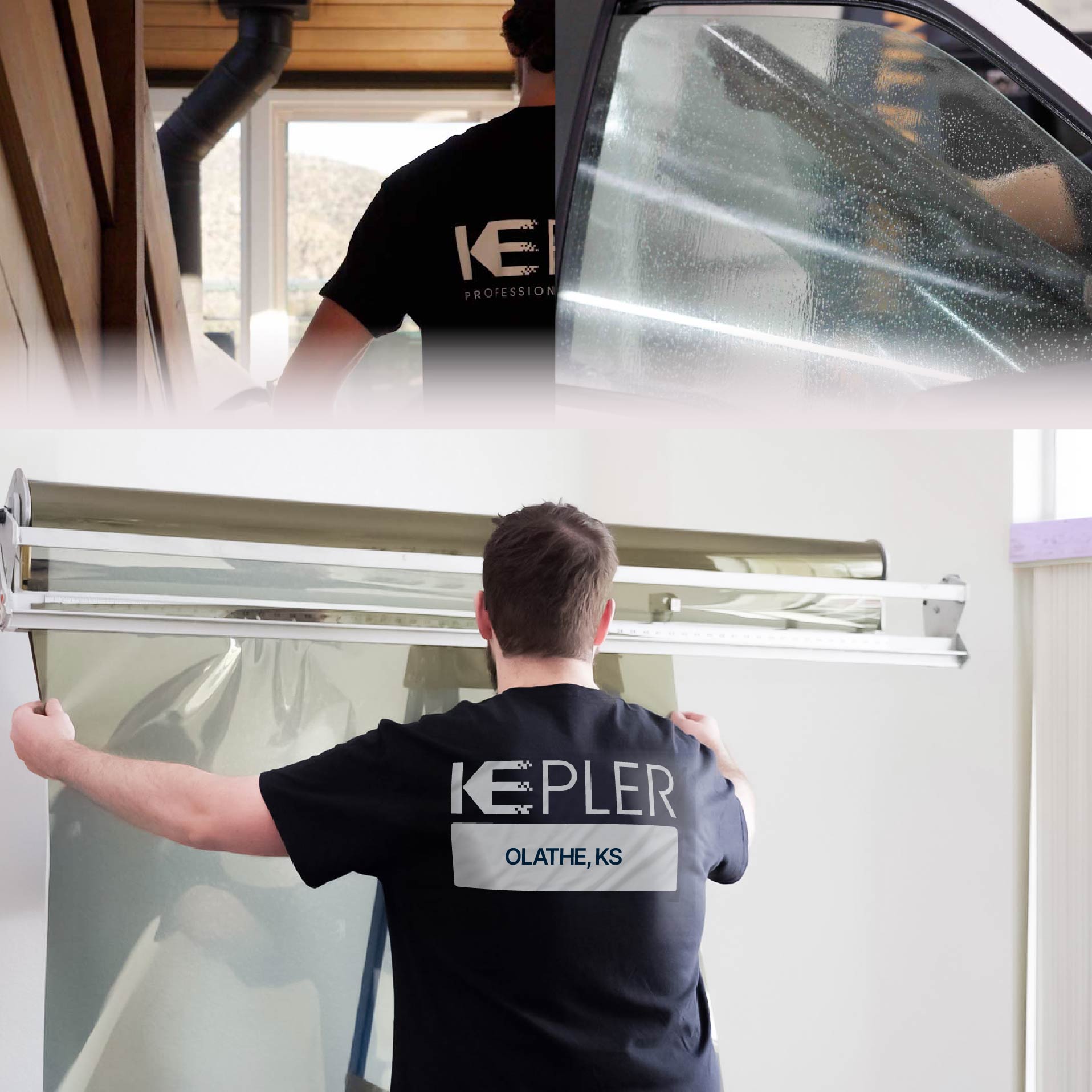 Kepler Specialist Installing Anti-Graffiti Film in Olathe, Kansas
