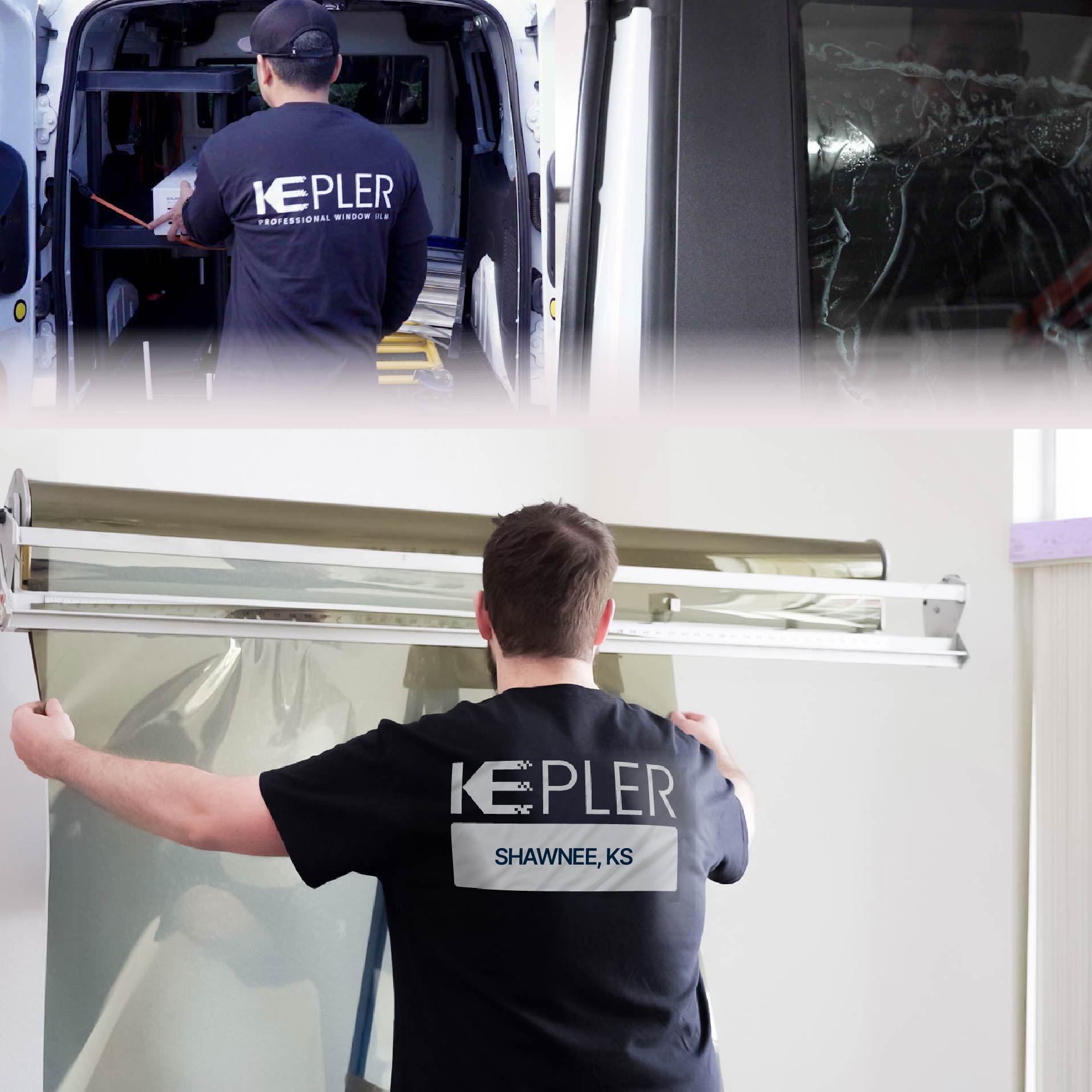 Kepler Specialist Installing Anti-Graffiti Film in Shawnee, Kansas