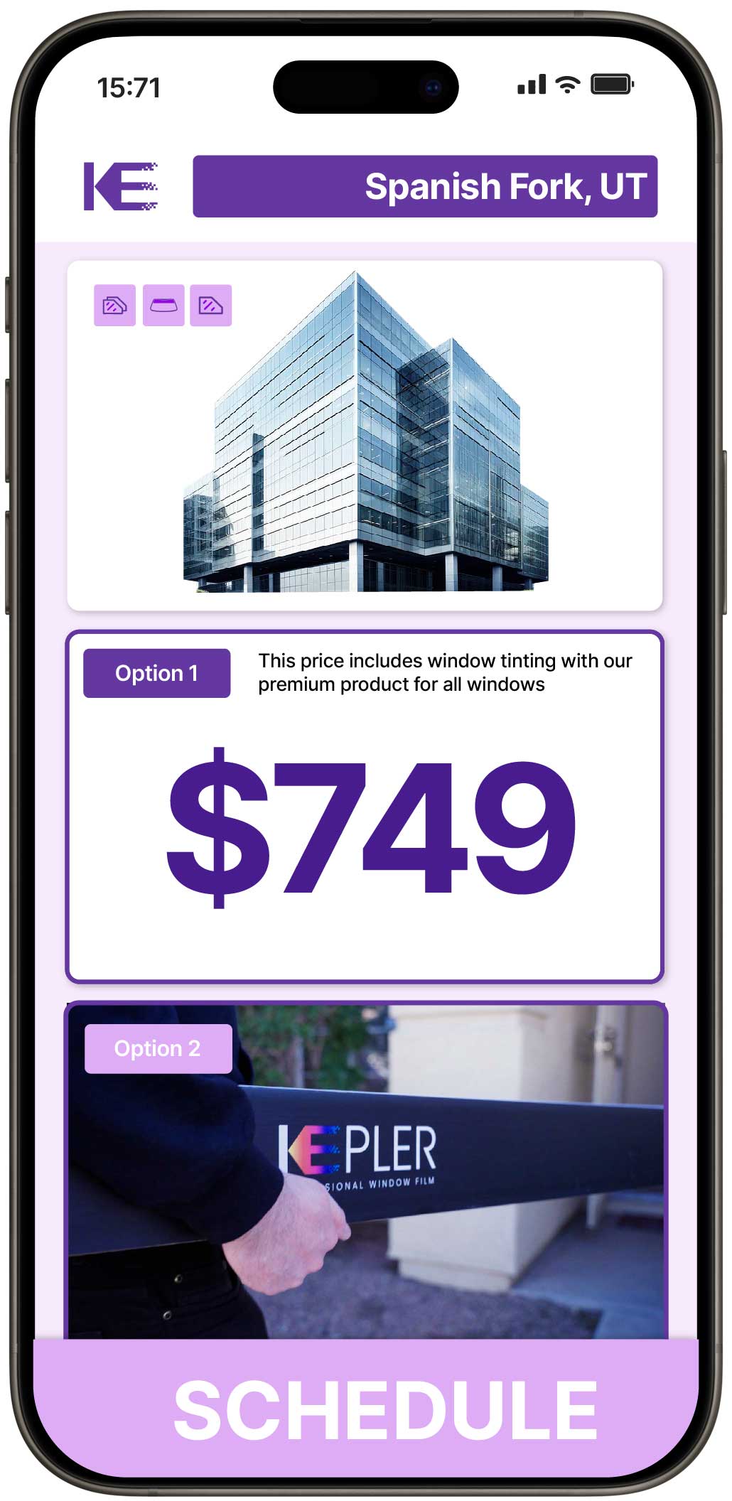 View Affordable Safety and Security Window Film Prices in Spanish Fork, Utah