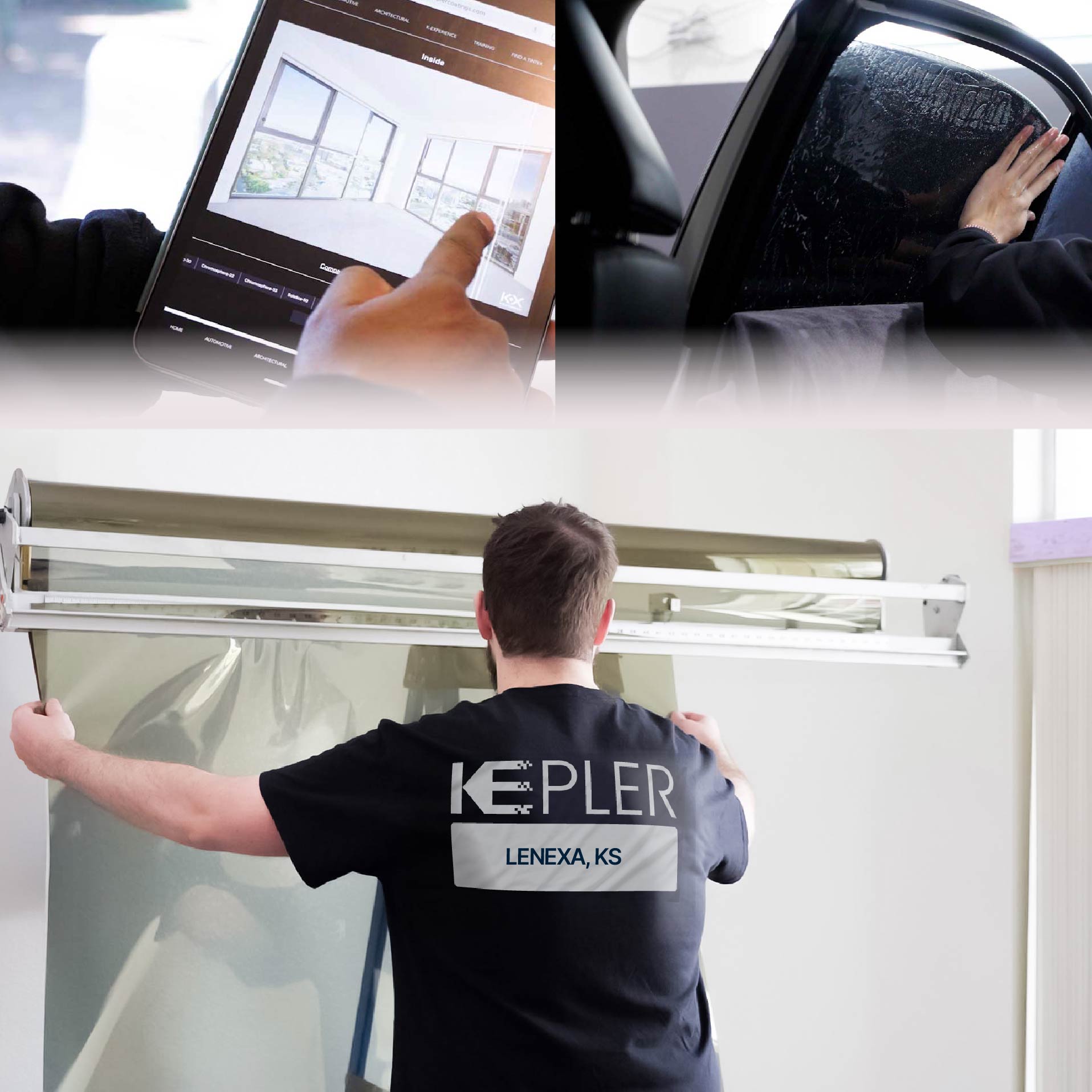 Kepler Specialist Installing Anti-Graffiti Film in Lenexa, Kansas