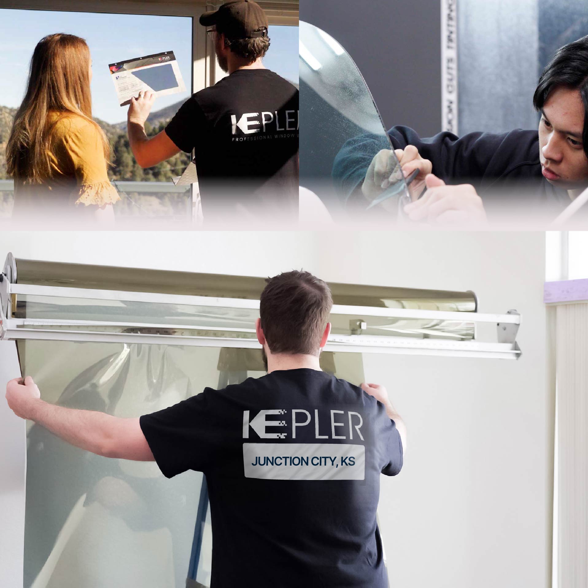 Kepler Specialist Installing Anti-Graffiti Film in Junction City, Kansas