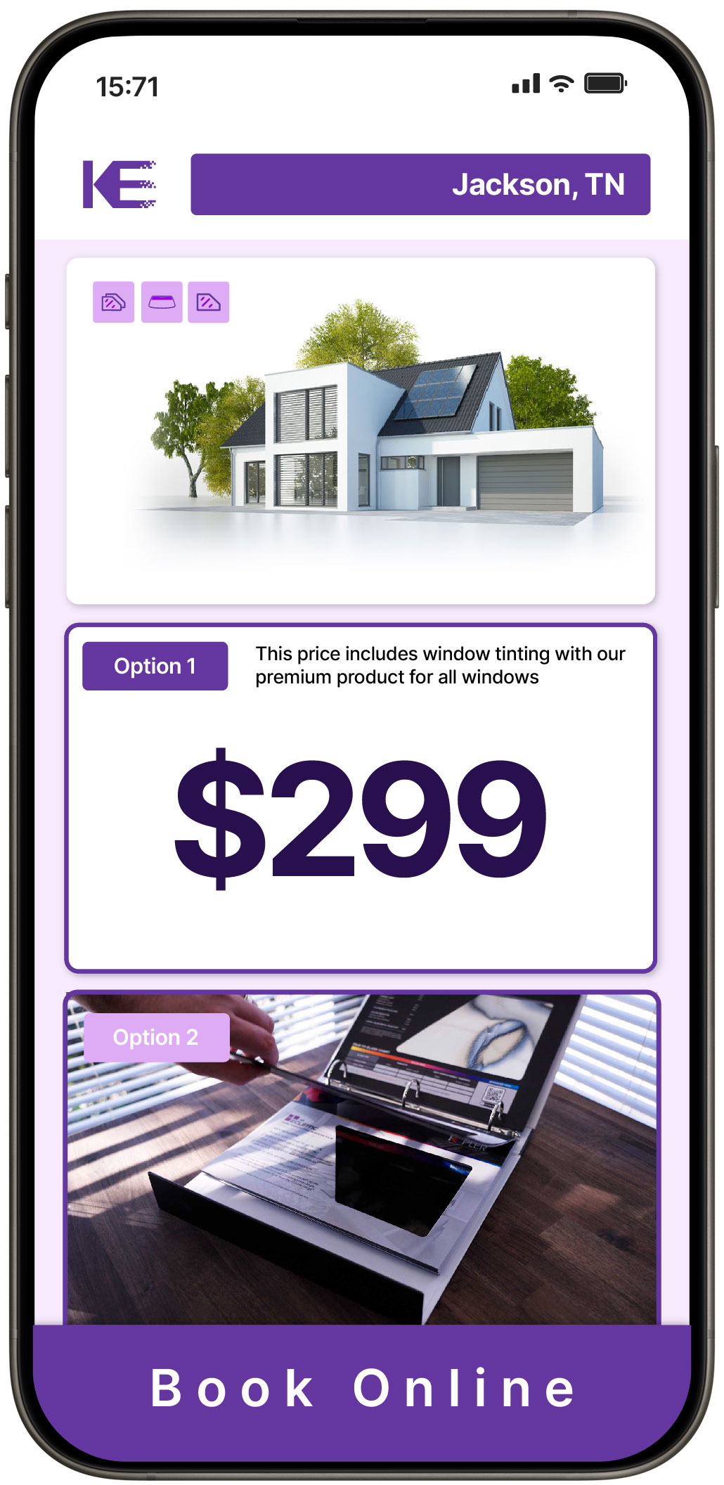 View Competitive Home Window Tinting Costs in Jackson, Tennessee