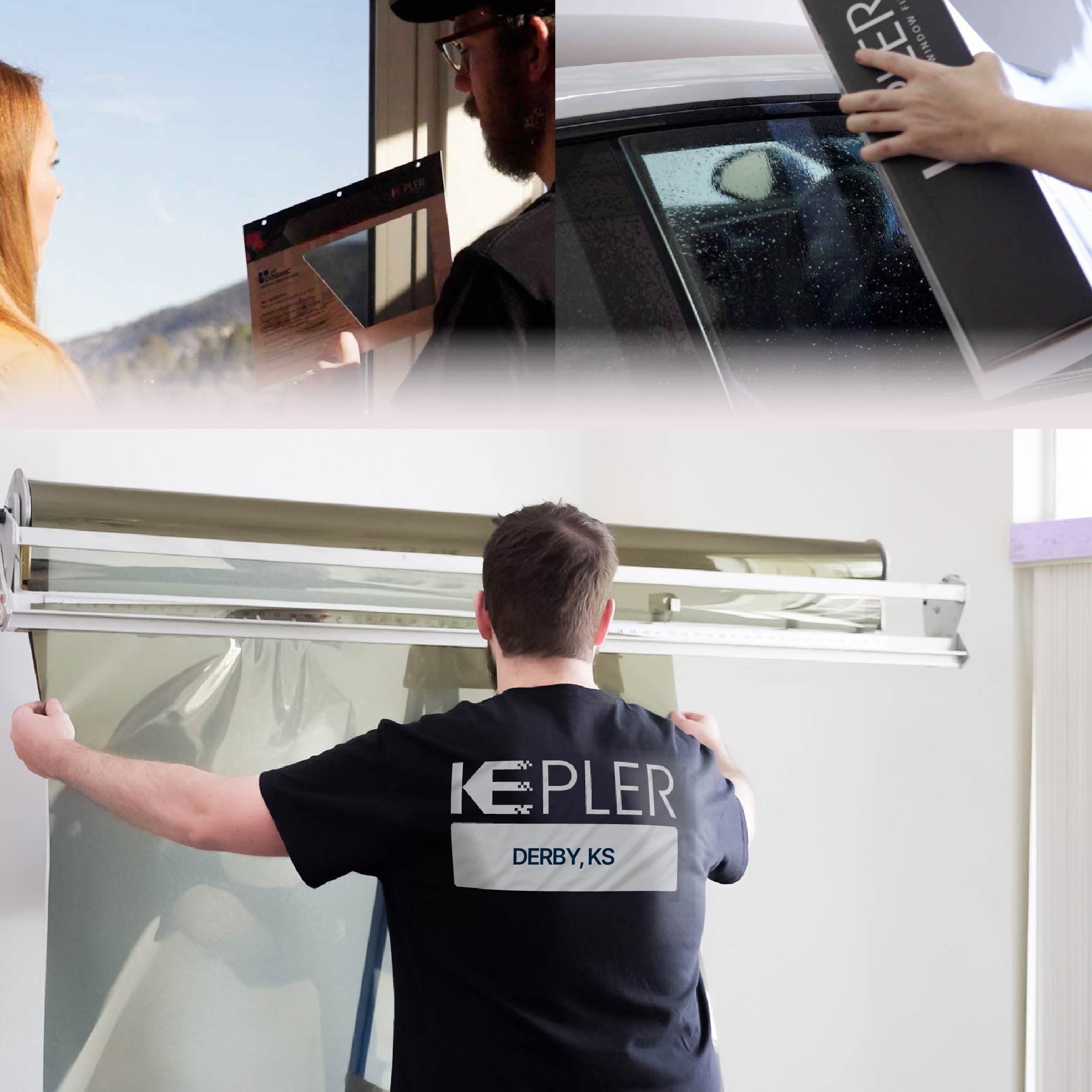 Kepler Specialist Installing Anti-Graffiti Film in Derby, Kansas