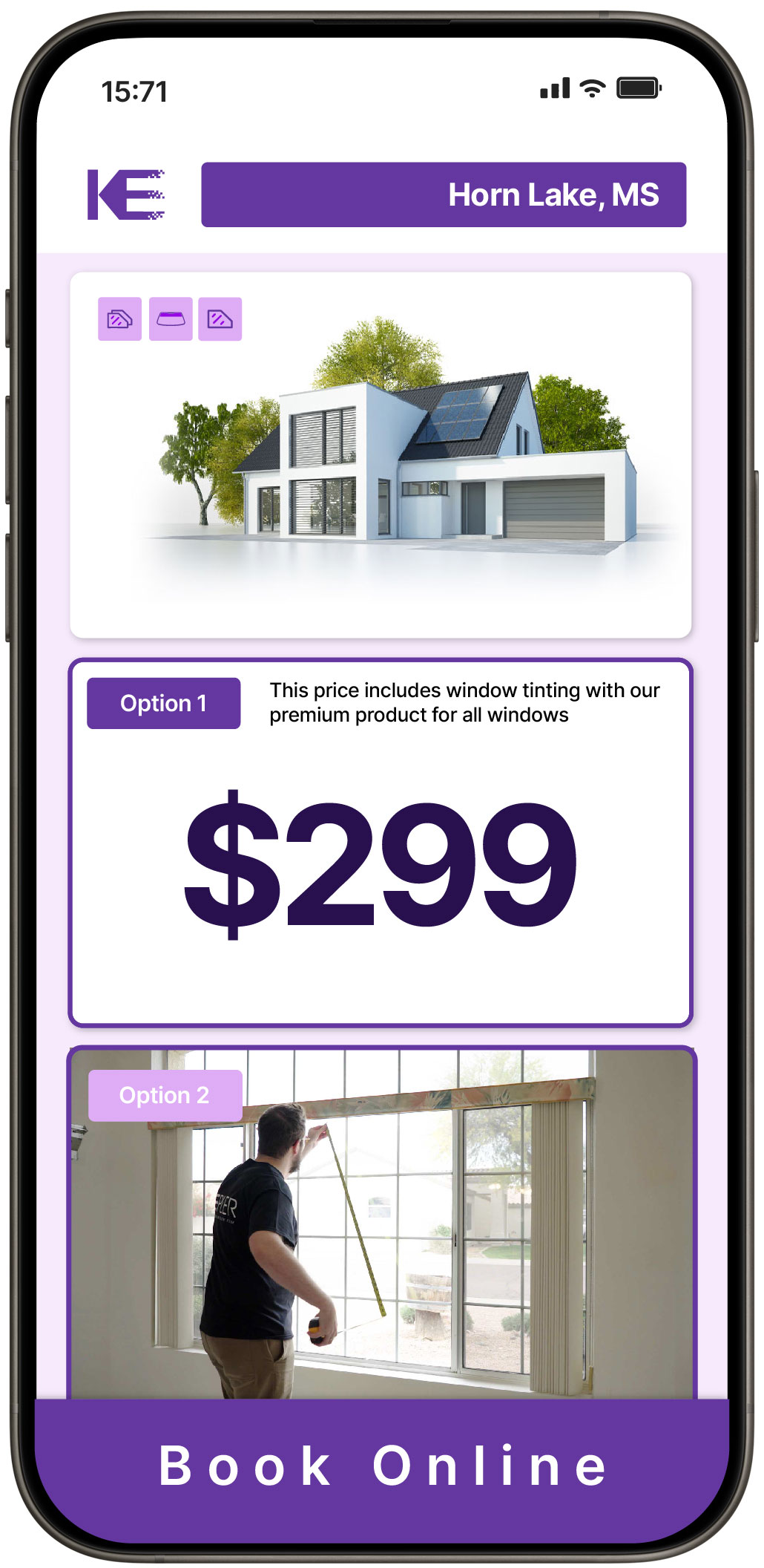 View Competitive Home Window Tinting Costs in Horn Lake, Mississippi