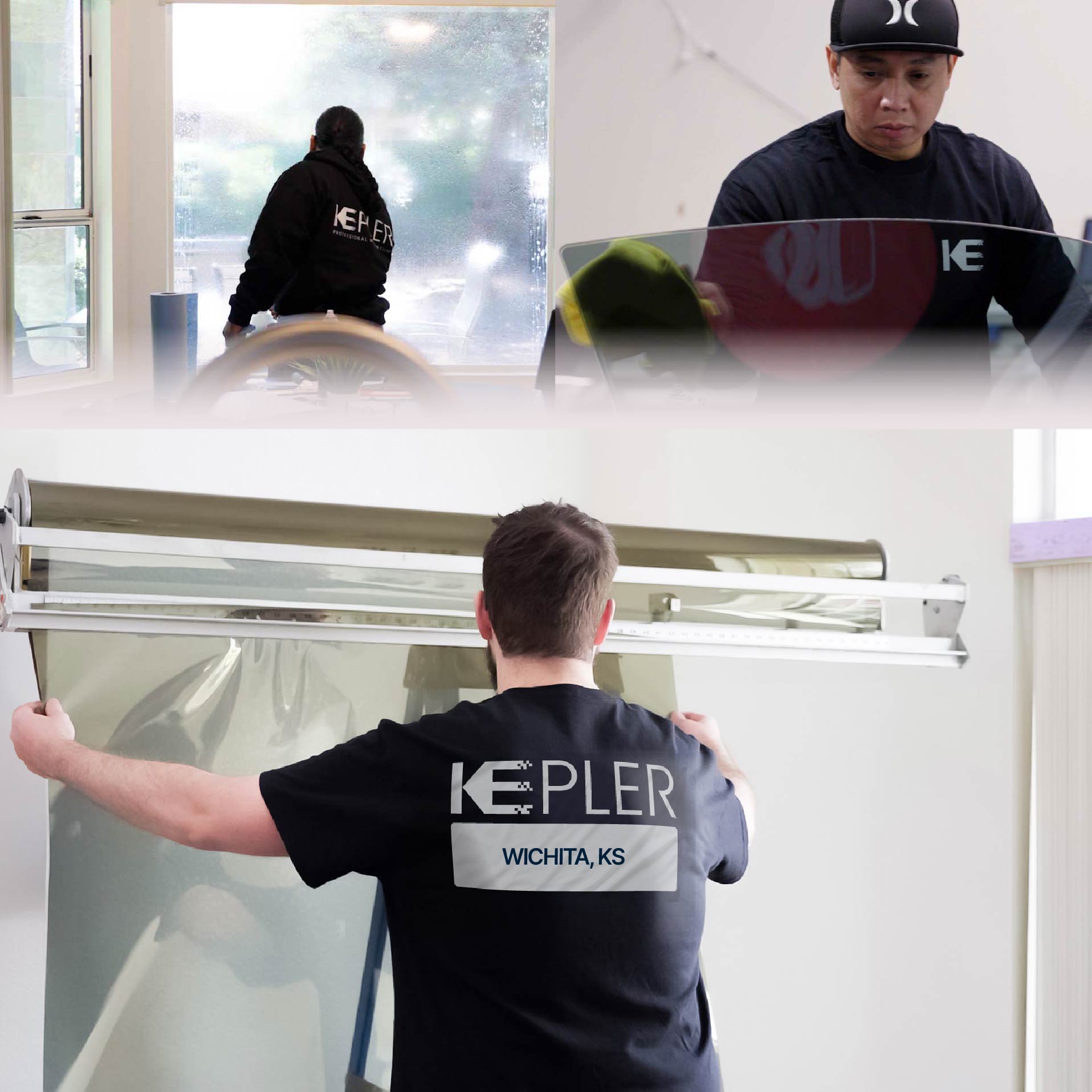 Kepler Specialist Installing Anti-Graffiti Film in Wichita, Kansas