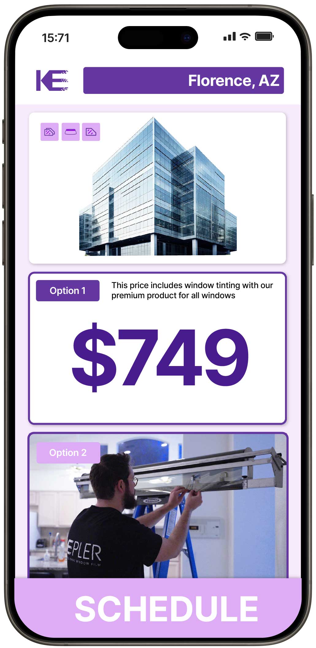 View Affordable Safety and Security Window Film Rates in Florence, Arizona