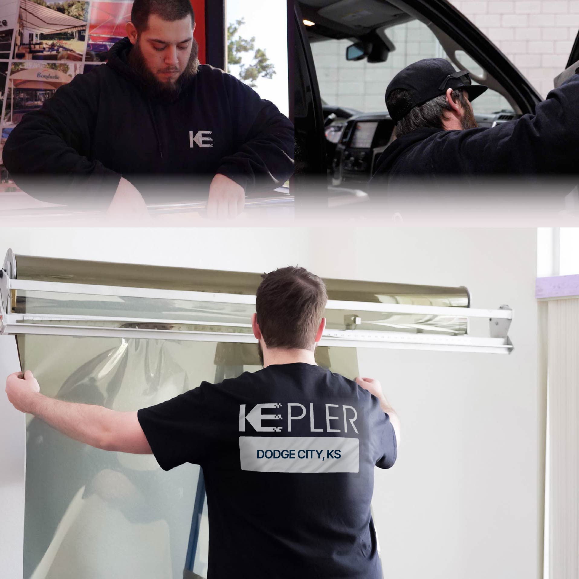Kepler Specialist Installing Anti-Graffiti Film in Dodge City, Kansas