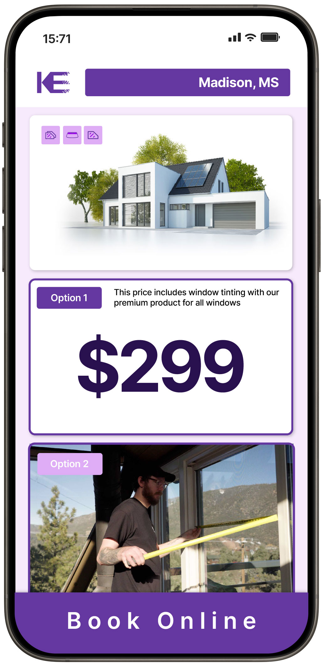 View Affordable Home Window Tinting Rates in Madison, Mississippi