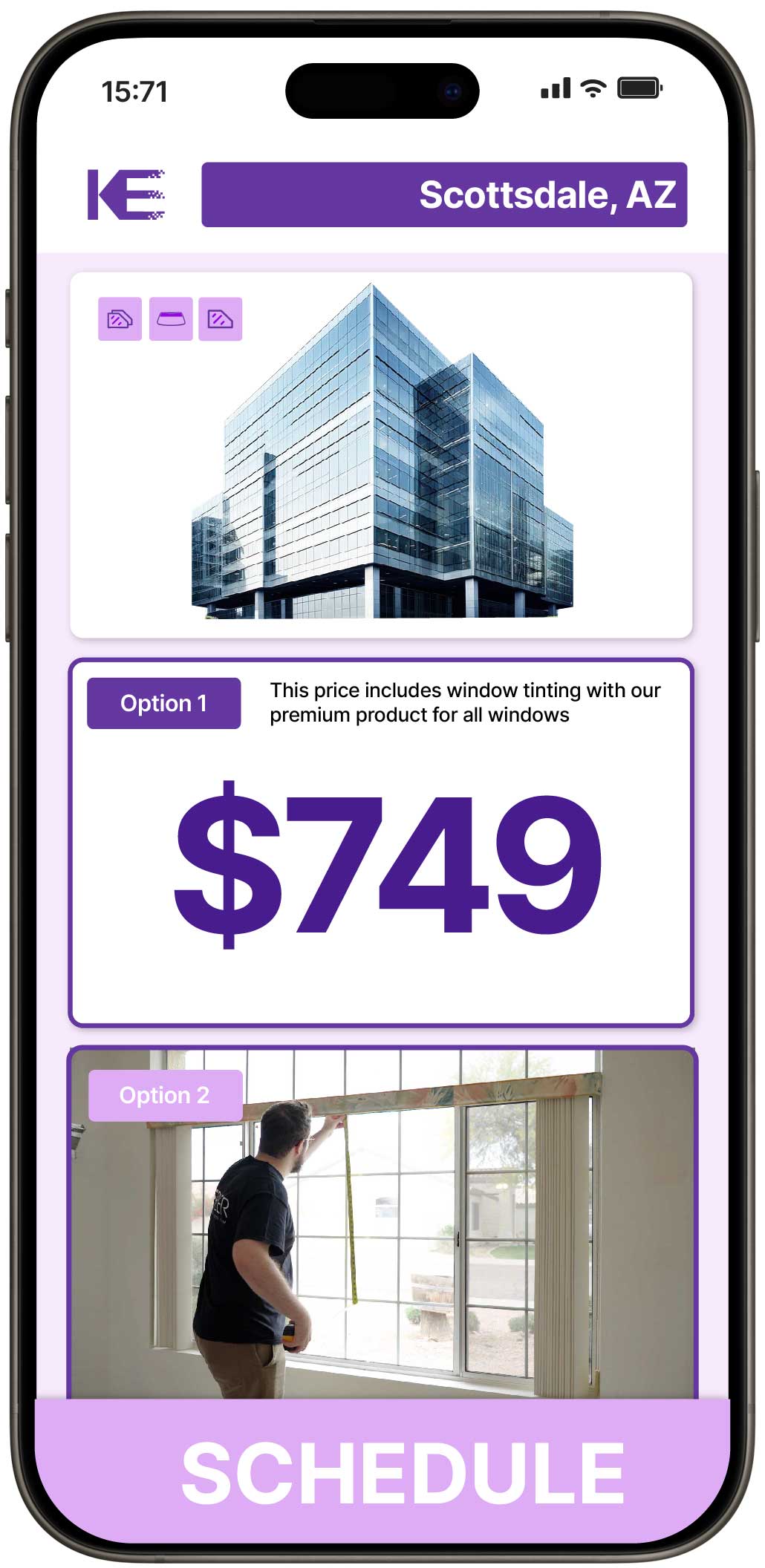 View Competitive Safety and Security Window Film Rates in Scottsdale, Arizona