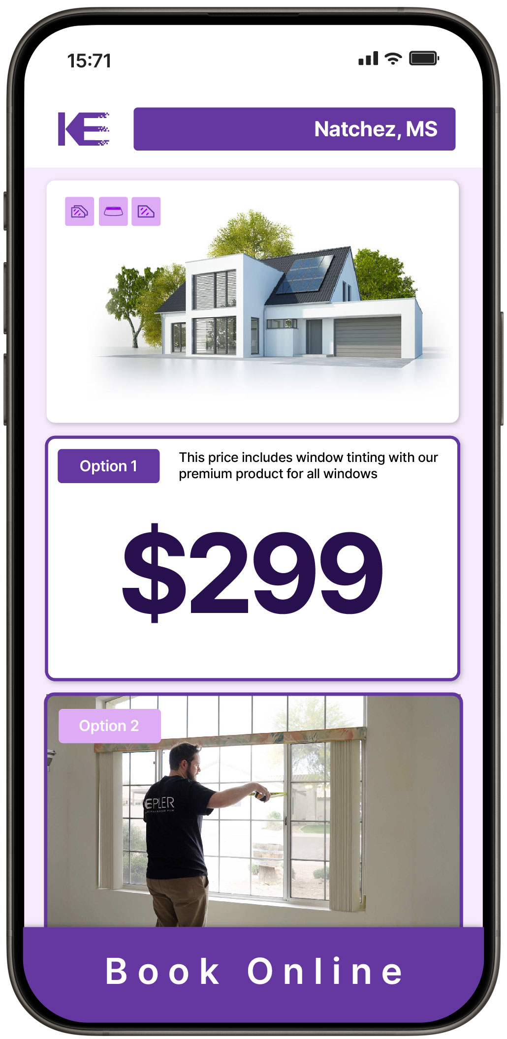 View Competitive Home Window Tinting Prices in Natchez, Mississippi