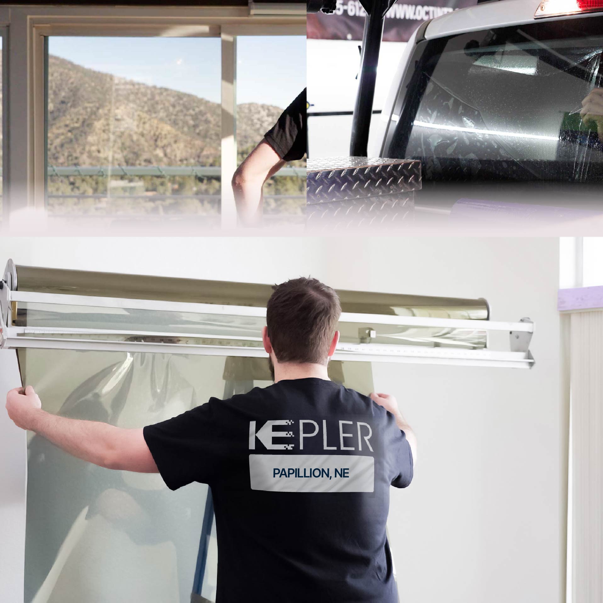 Kepler Specialist Installing Anti-Graffiti Film in Papillion, Nebraska