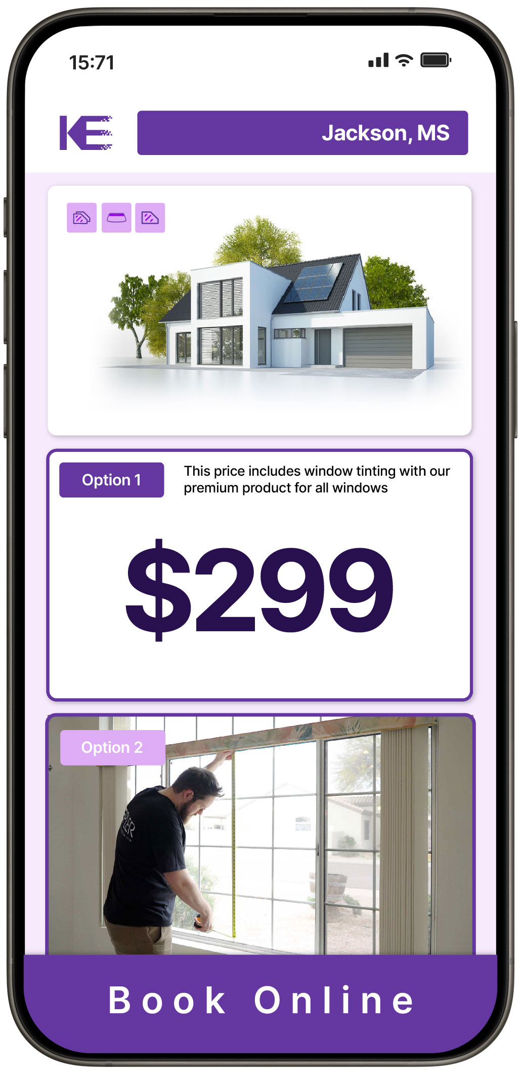 View Reasonable Home Window Tinting Prices in Jackson, Mississippi