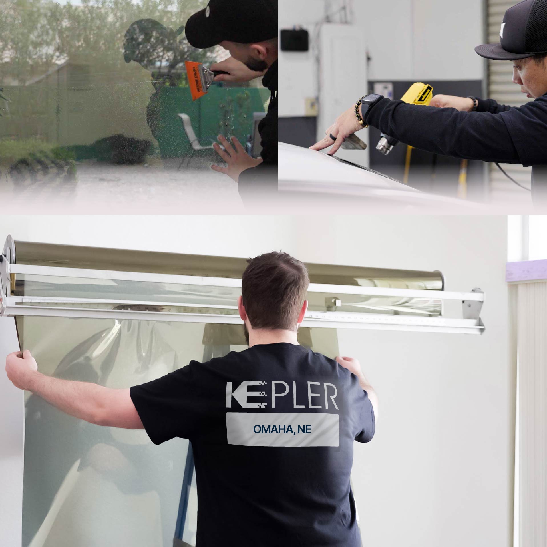 Kepler Specialist Installing Anti-Graffiti Film in Omaha, Nebraska