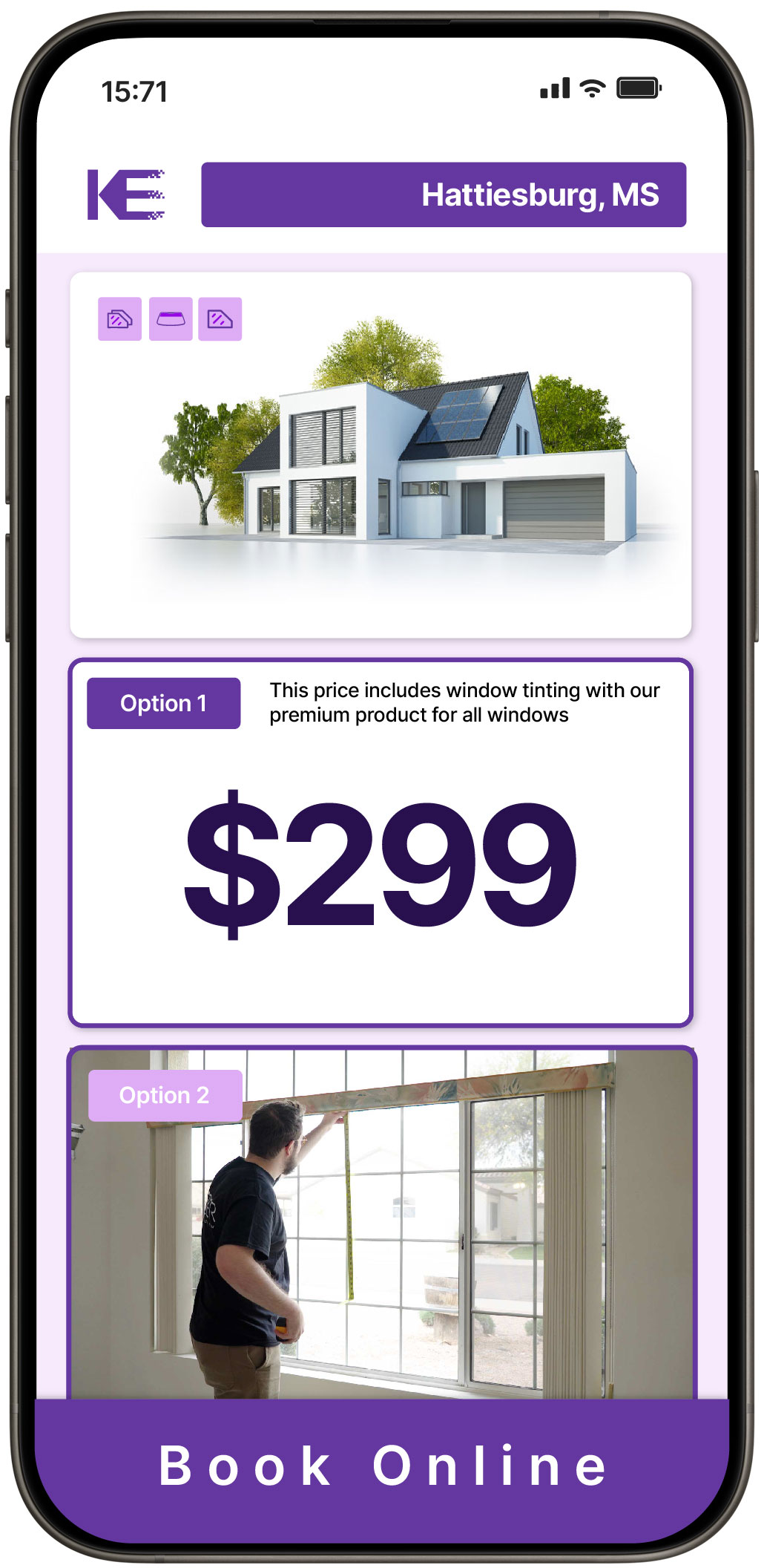 View Competitive Home Window Tinting Costs in Hattiesburg, Mississippi