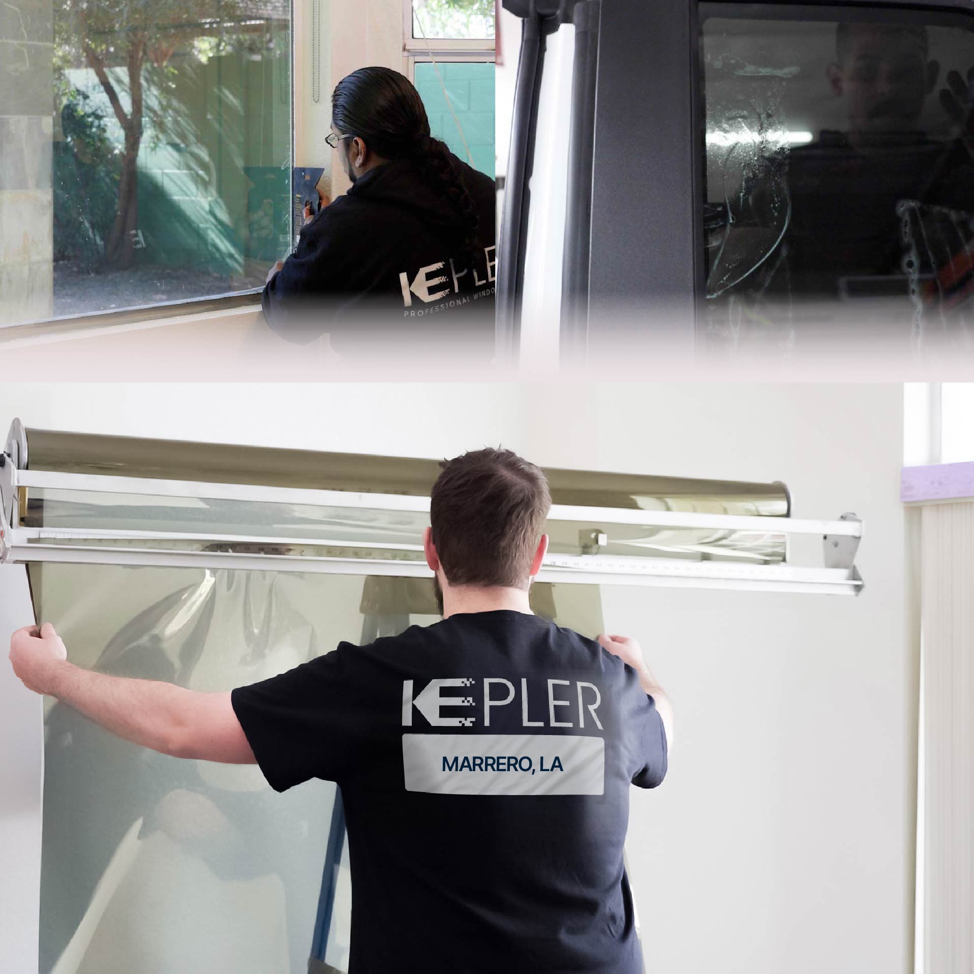 Kepler Specialist Installing Anti-Graffiti Film in Marrero, Louisiana