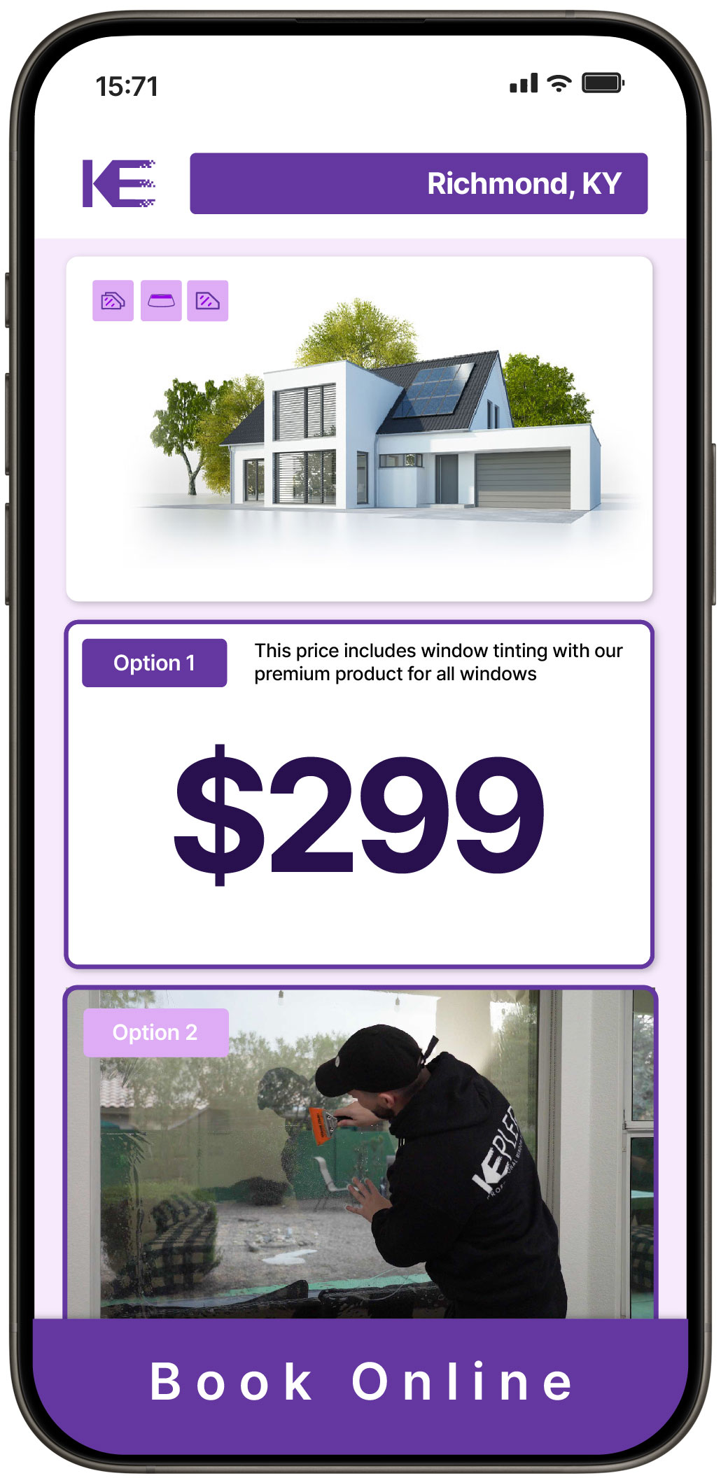 View Affordable Home Window Tinting Rates in Richmond, Kentucky