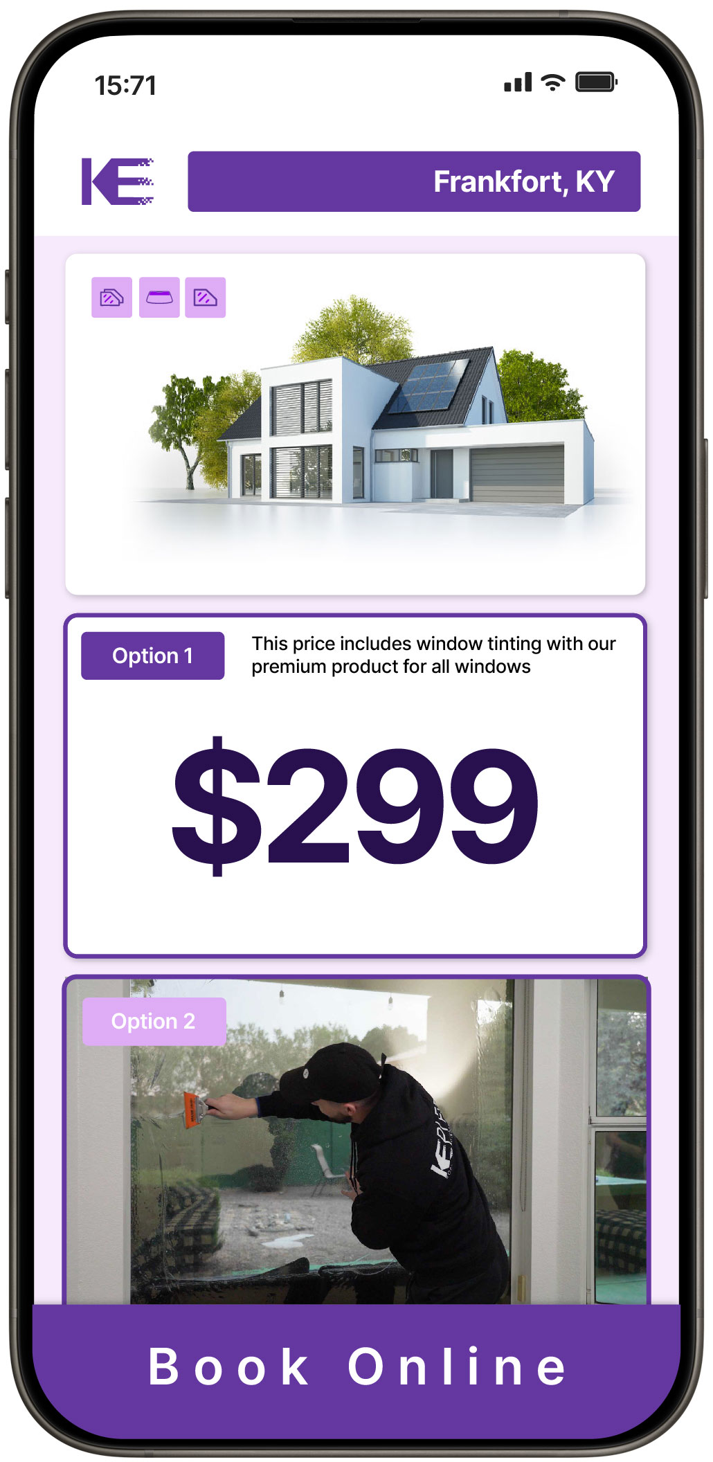 View Reasonable Home Window Tinting Prices in Frankfort, Kentucky