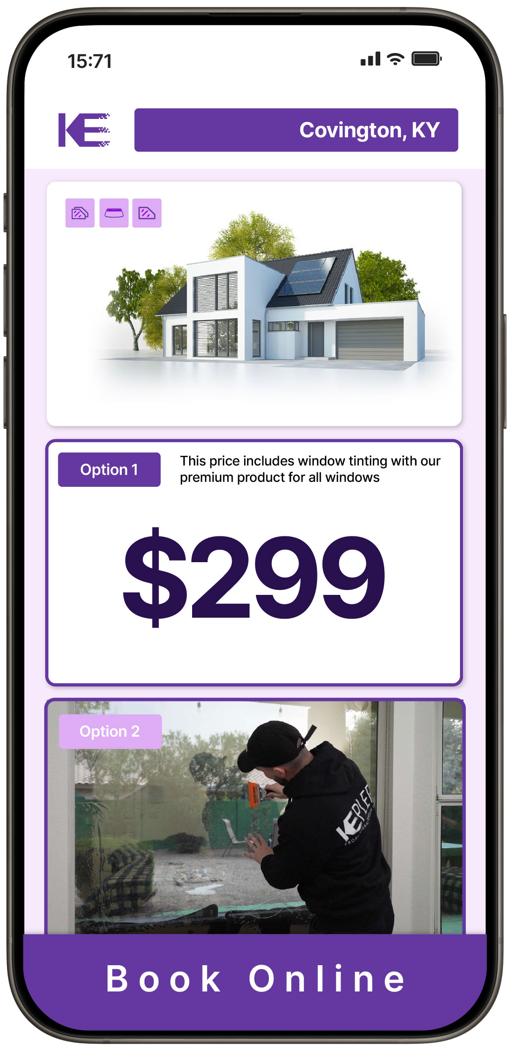 View Competitive Home Window Tinting Costs in Covington, Kentucky