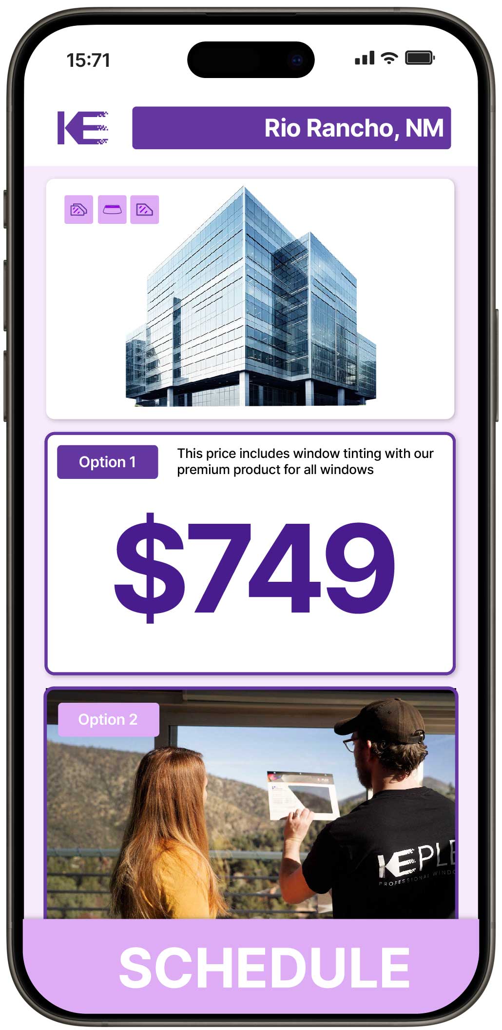 View Competitive Safety and Security Window Film Costs in Rio Rancho, New Mexico