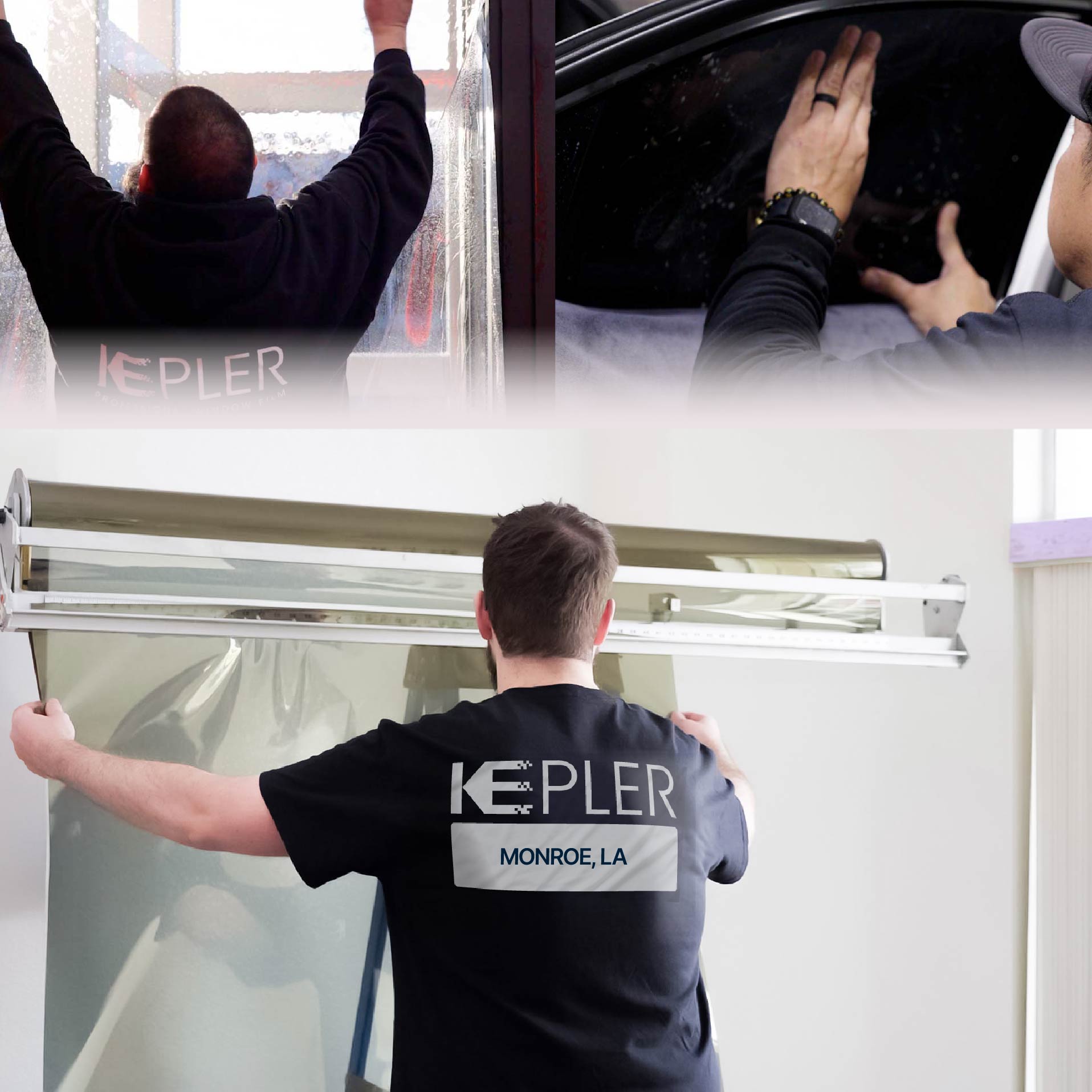 Kepler Specialist Installing Anti-Graffiti Film in Monroe, Louisiana