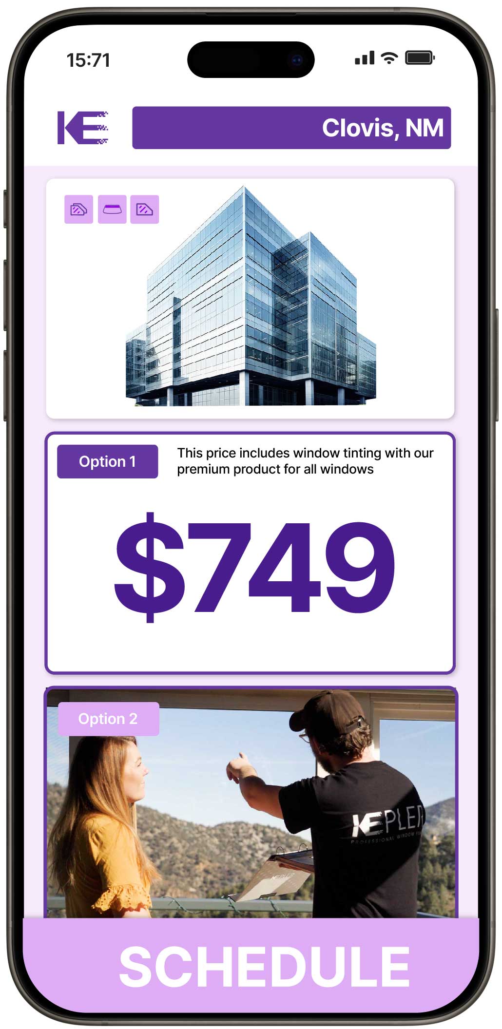 View Competitive Safety and Security Window Film Costs in Clovis, New Mexico