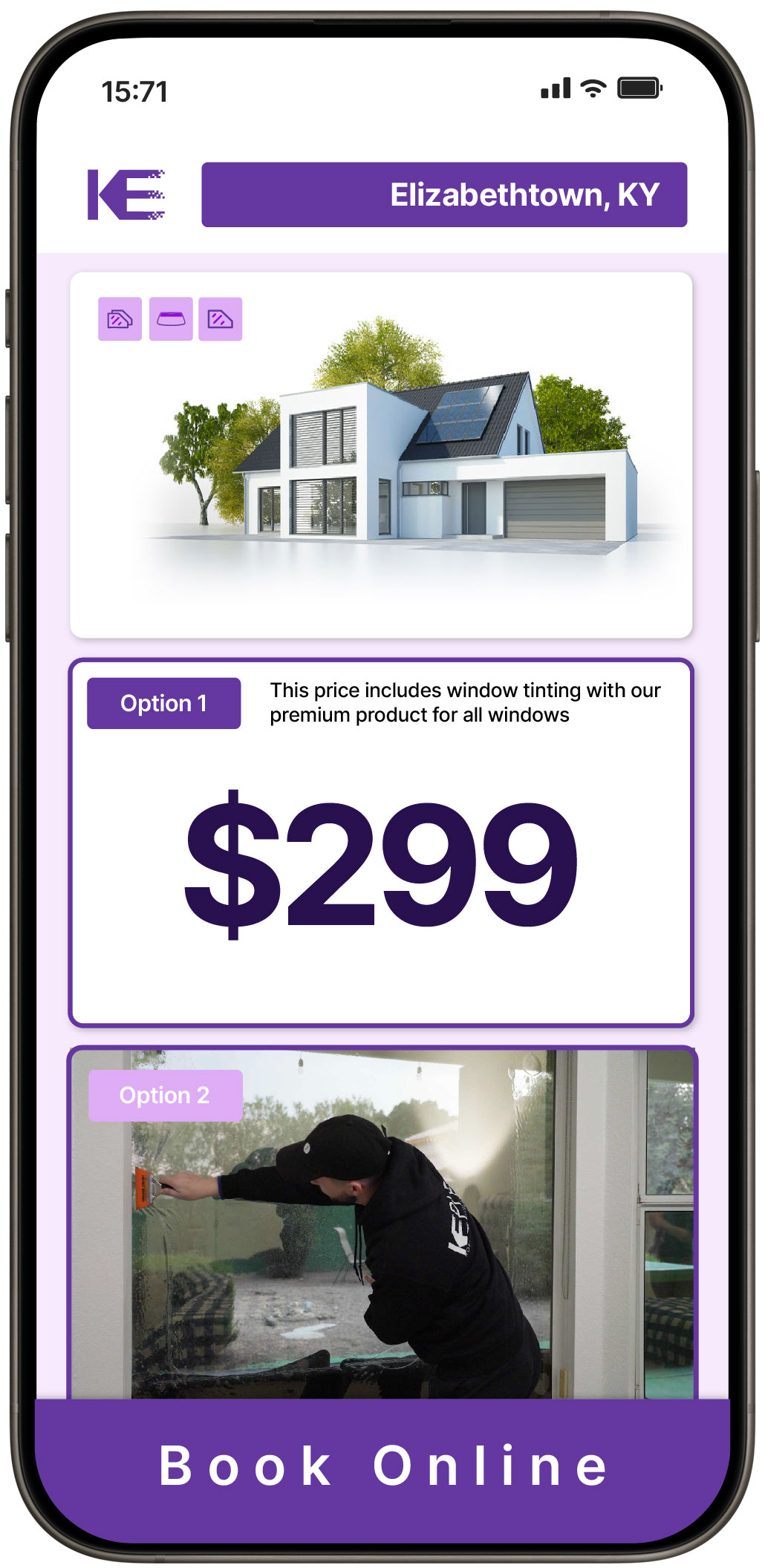 View Affordable Home Window Tinting Prices in Elizabethtown, Kentucky