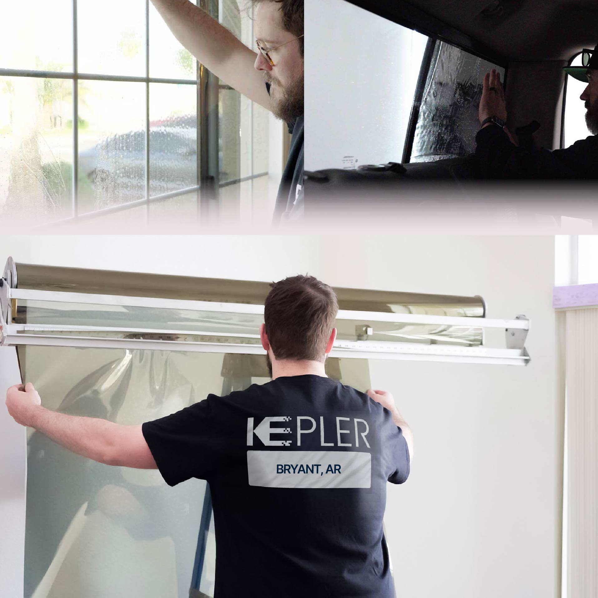 Kepler Specialist Installing Anti-Graffiti Film in Bryant, Arkansas