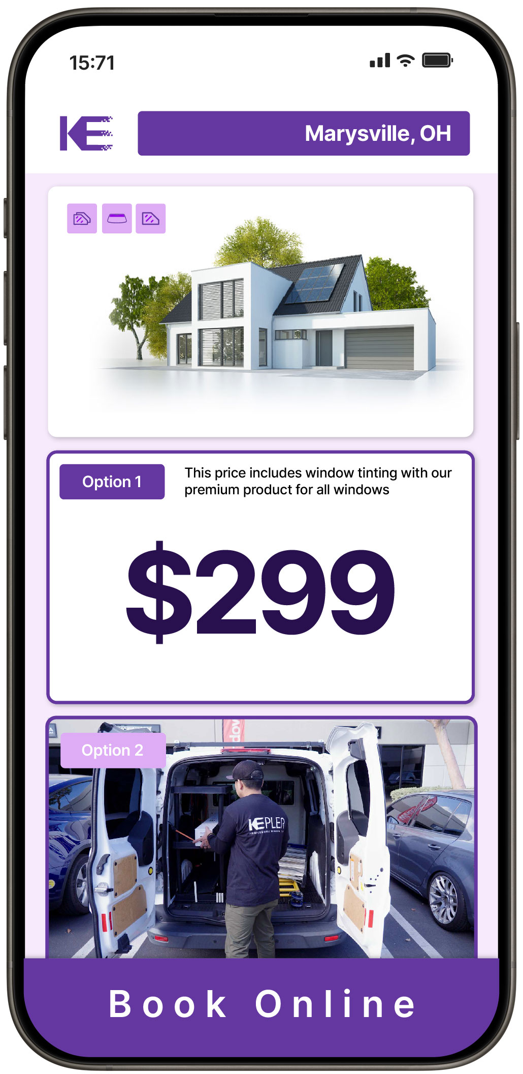 View Reasonable Home Window Tinting Rates in Marysville, Ohio