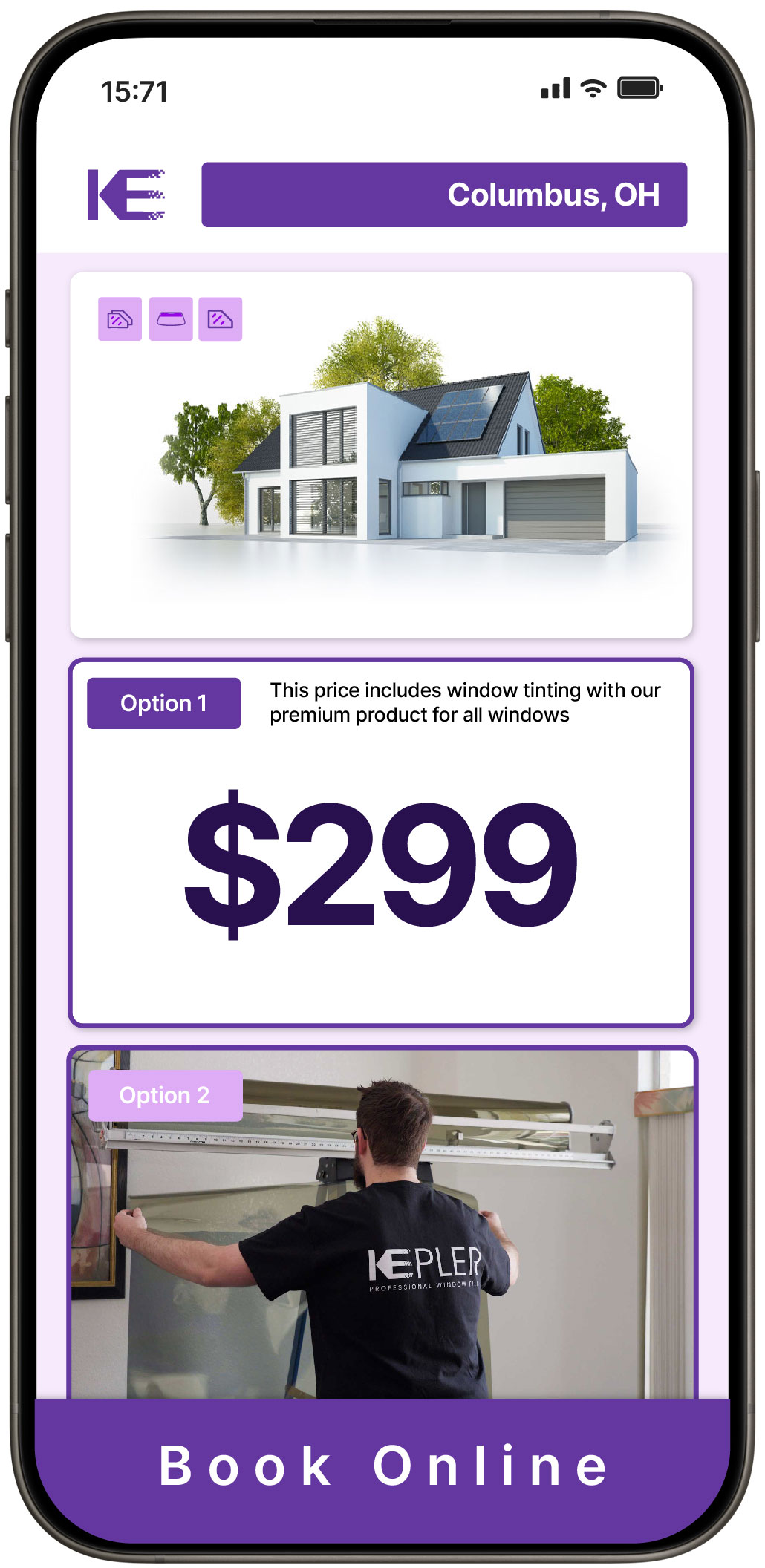 View Competitive Home Window Tinting Costs in Columbus, Ohio