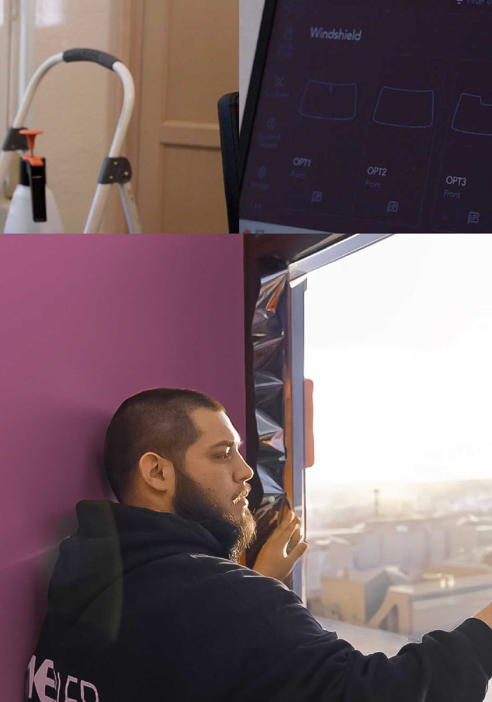 Kepler Specialist Installing Security Window Film in Los Angeles California