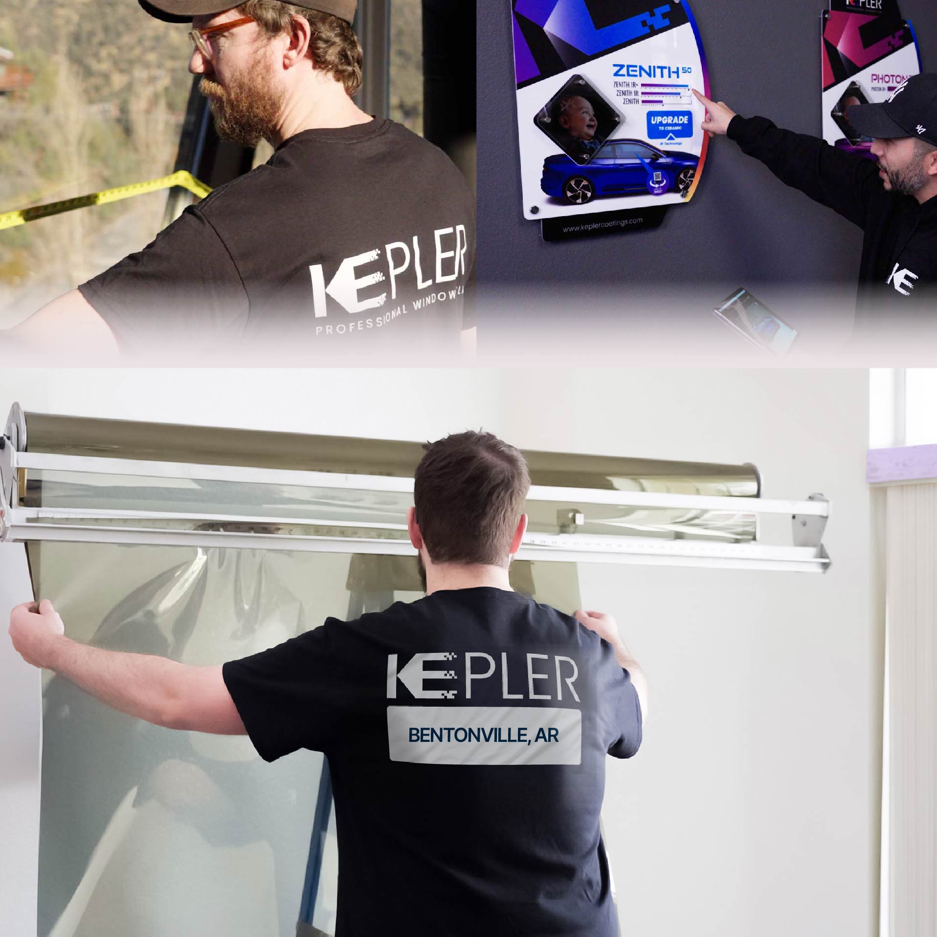 Kepler Specialist Installing Anti-Graffiti Film in Bentonville, Arkansas