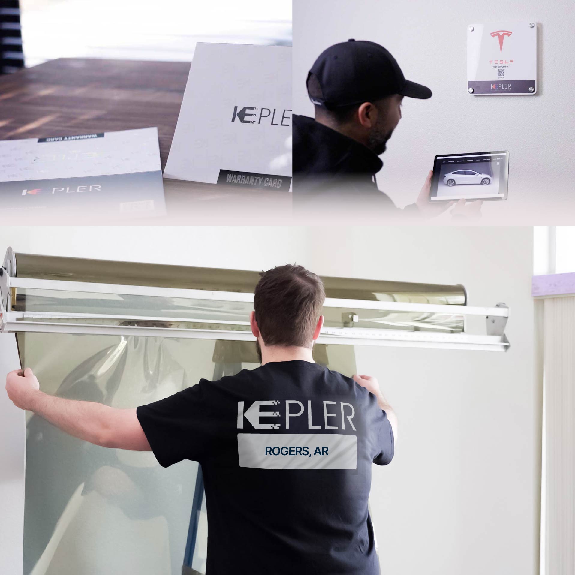 Kepler Specialist Installing Anti-Graffiti Film in Rogers, Arkansas