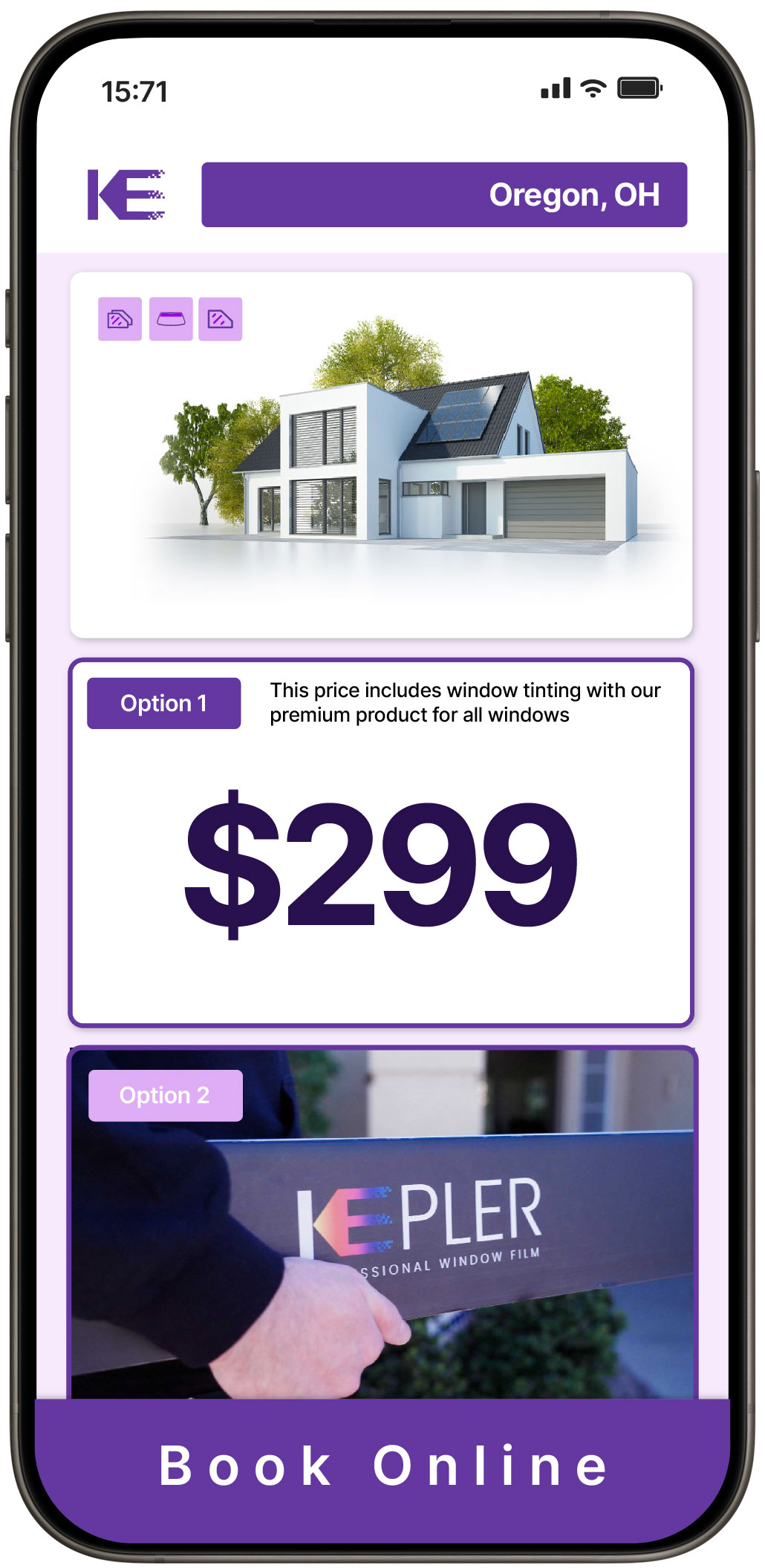 View Competitive Home Window Tinting Costs in Oregon, Ohio