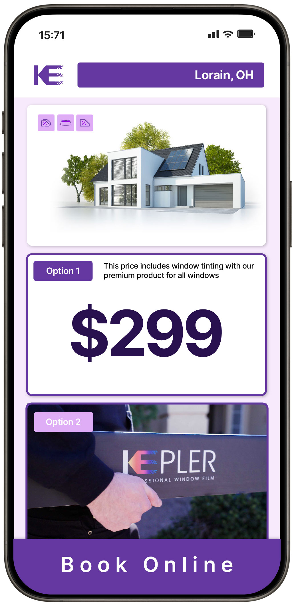 View Affordable Home Window Tinting Rates in Lorain, Ohio