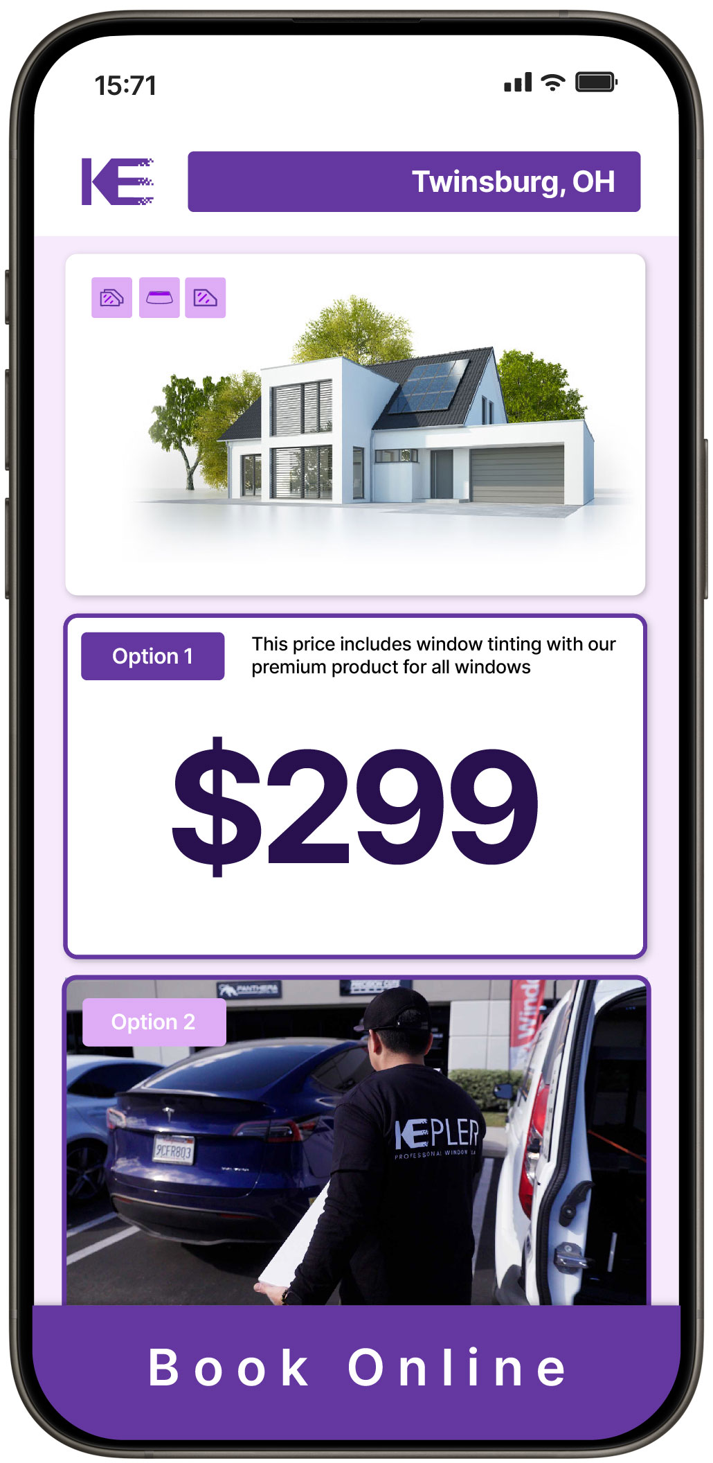 View Affordable Home Window Tinting Prices in Twinsburg, Ohio
