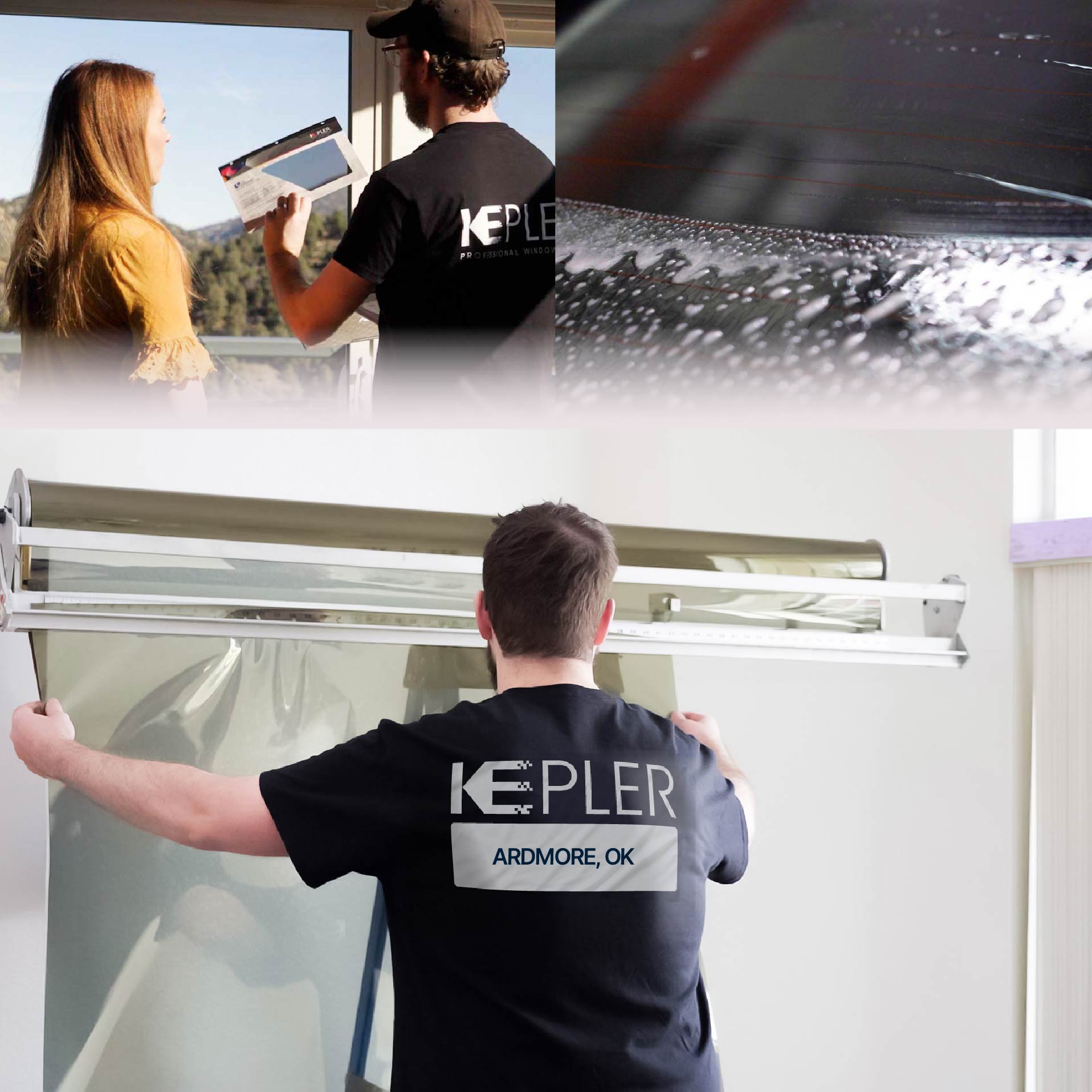Kepler Specialist Installing Anti-Graffiti Film in Ardmore, Oklahoma