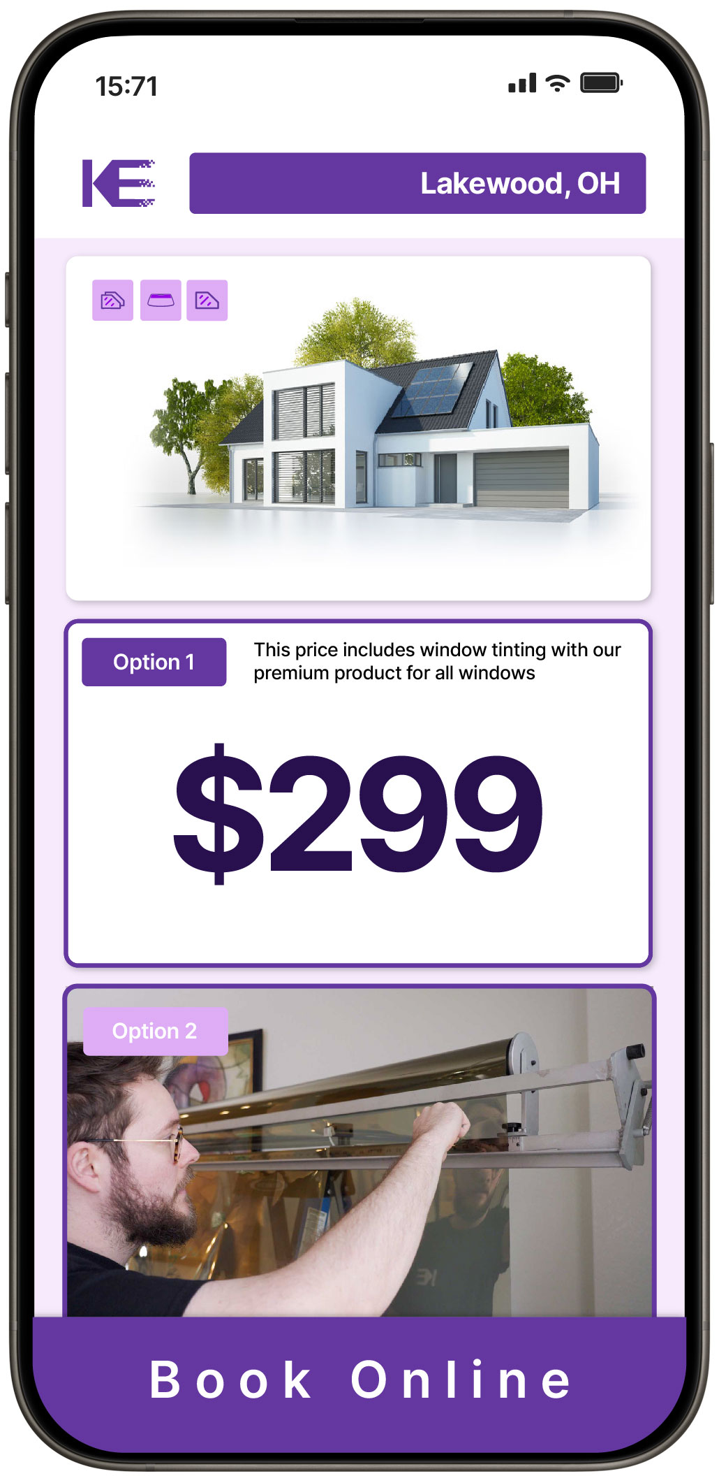 View Affordable Home Window Tinting Rates in Lakewood, Ohio