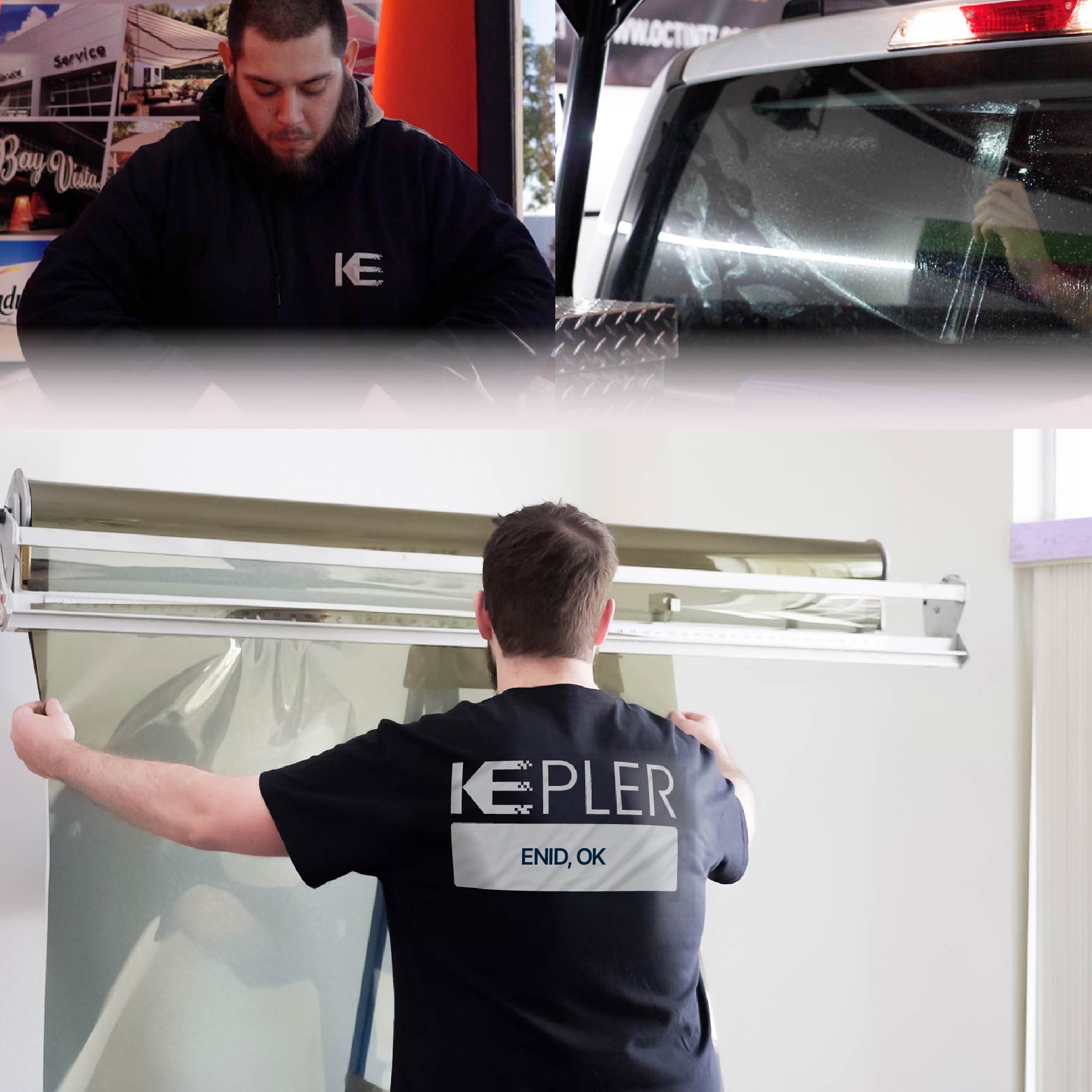 Kepler Specialist Installing Anti-Graffiti Film in Enid, Oklahoma
