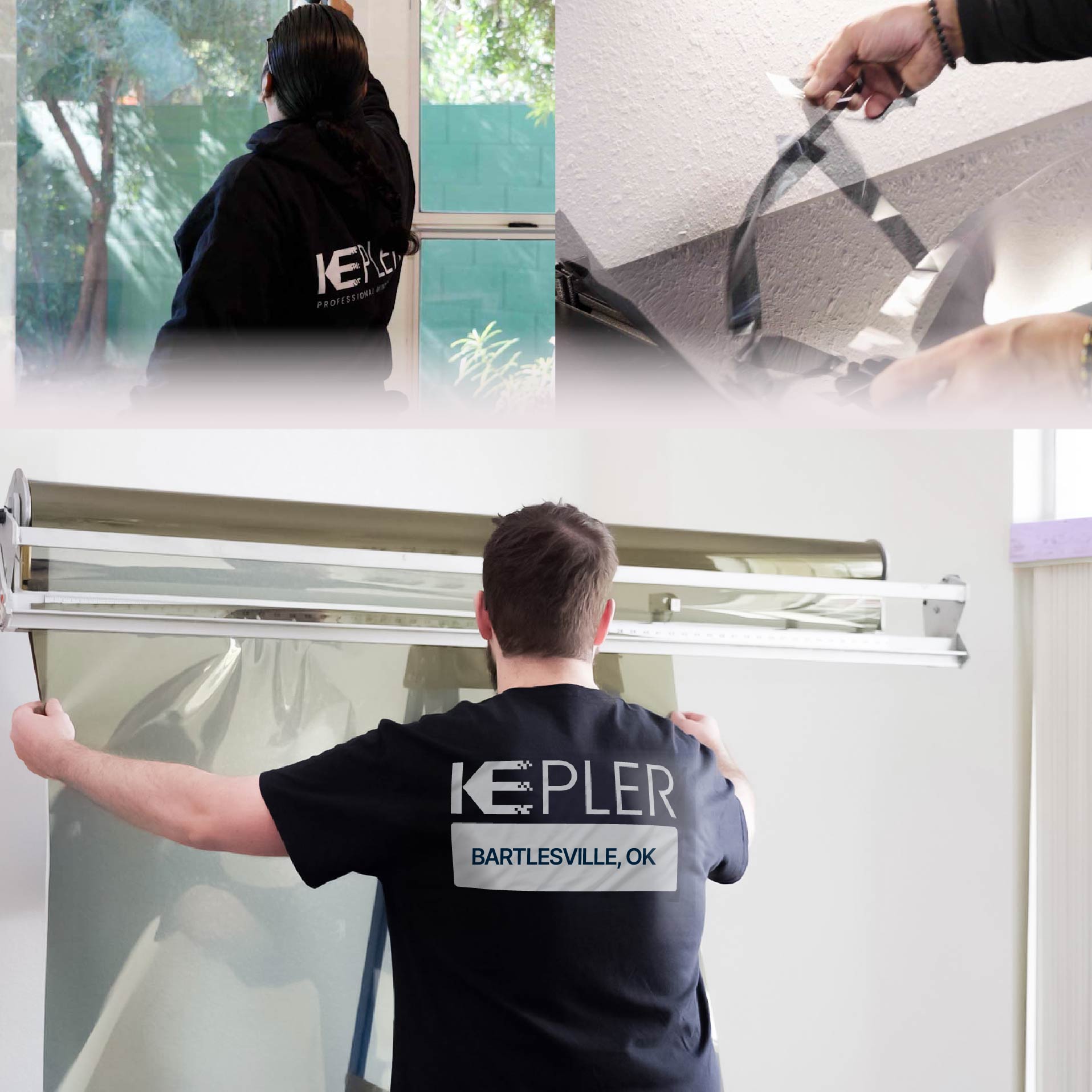 Kepler Specialist Installing Anti-Graffiti Film in Bartlesville, Oklahoma