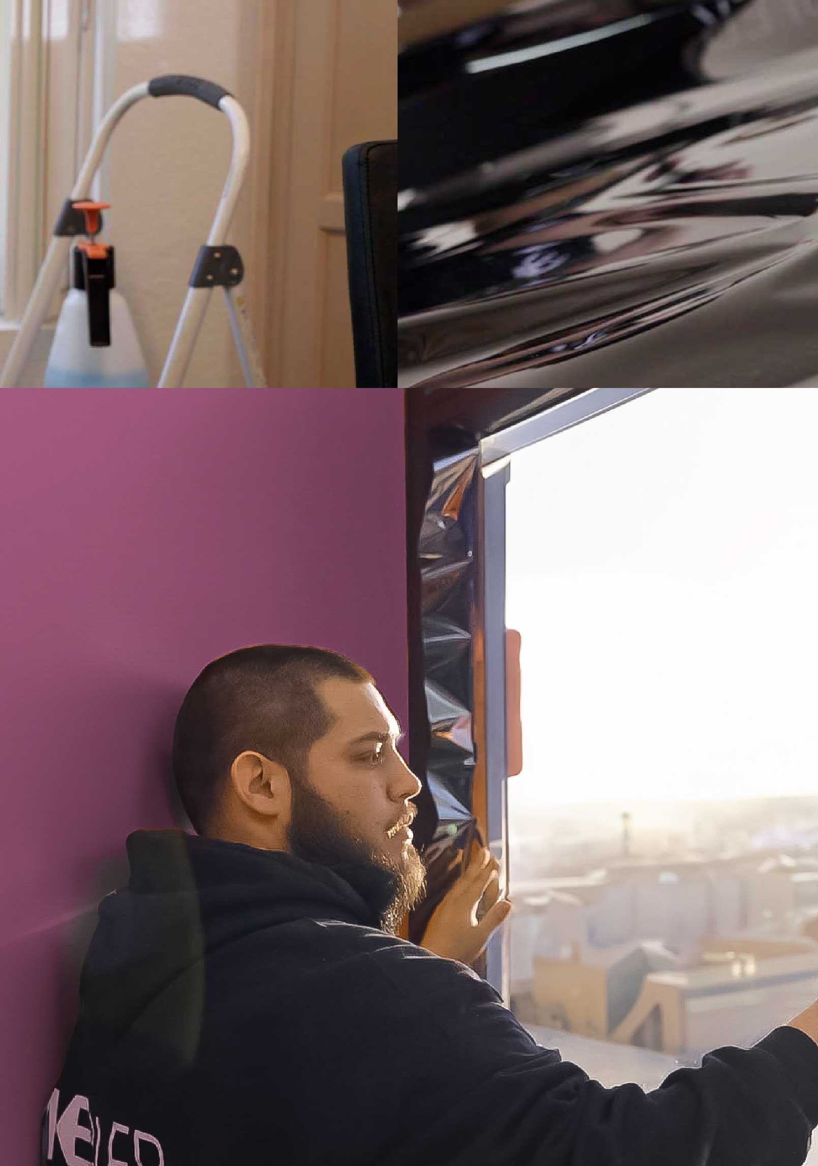 Kepler Specialist Installing Security Window Film in Whittier California