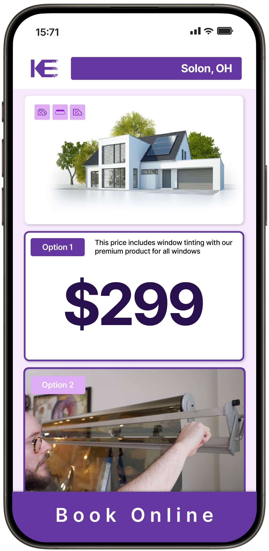 View Reasonable Home Window Tinting Prices in Solon, Ohio