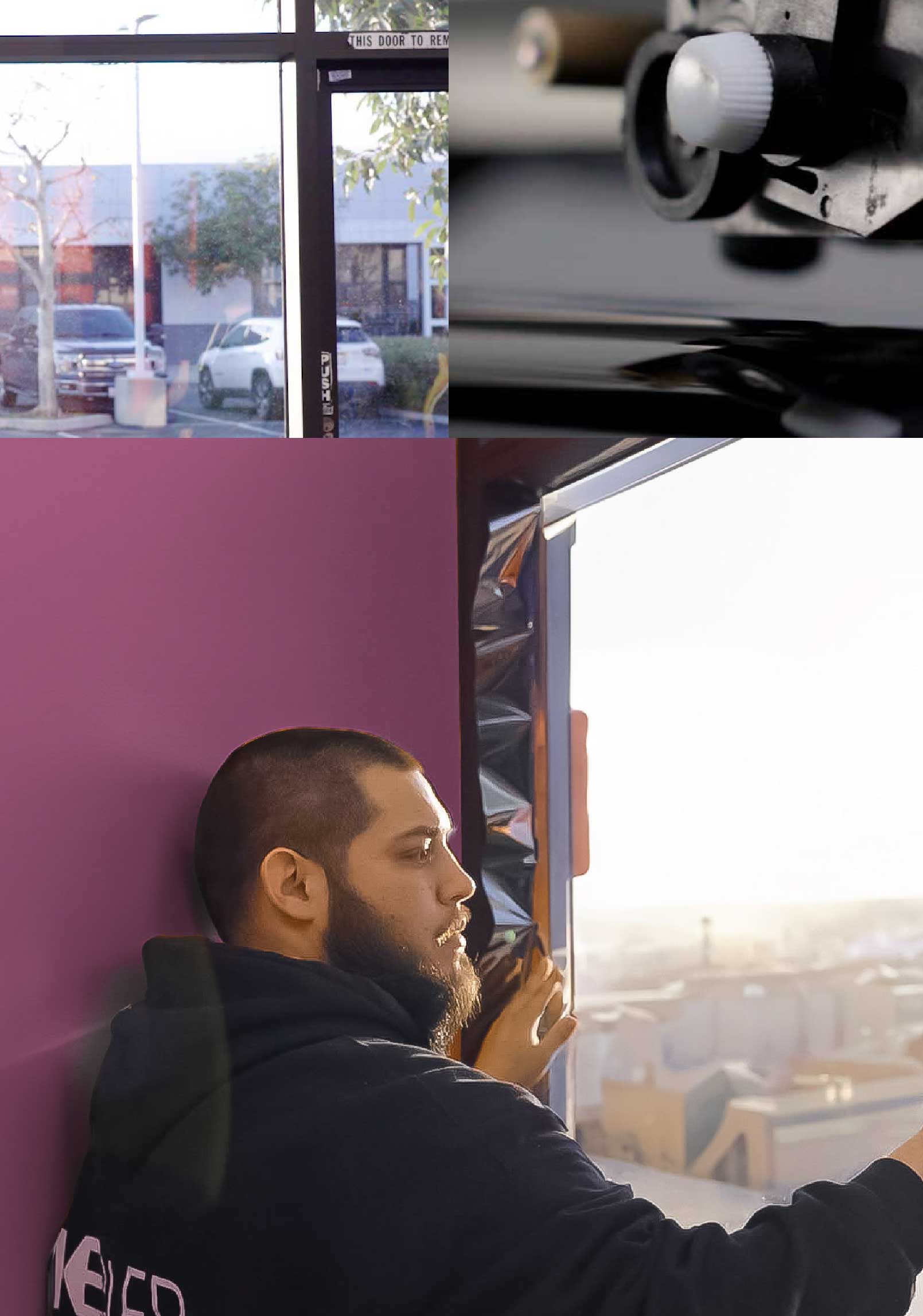Kepler Specialist Installing Security Window Film in Montebello California