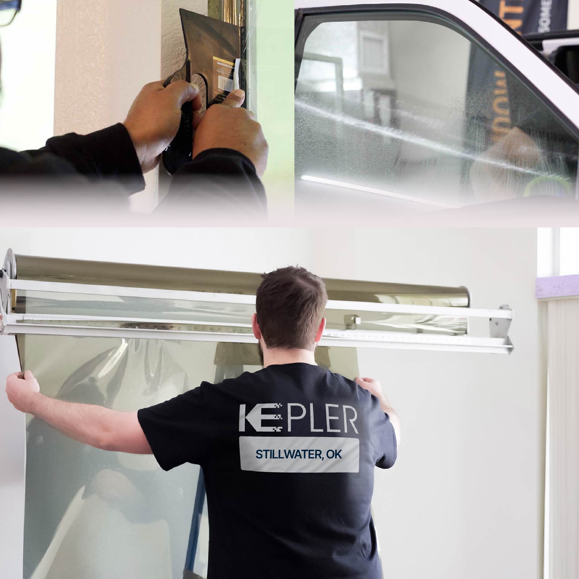 Kepler Specialist Installing Anti-Graffiti Film in Stillwater, Oklahoma
