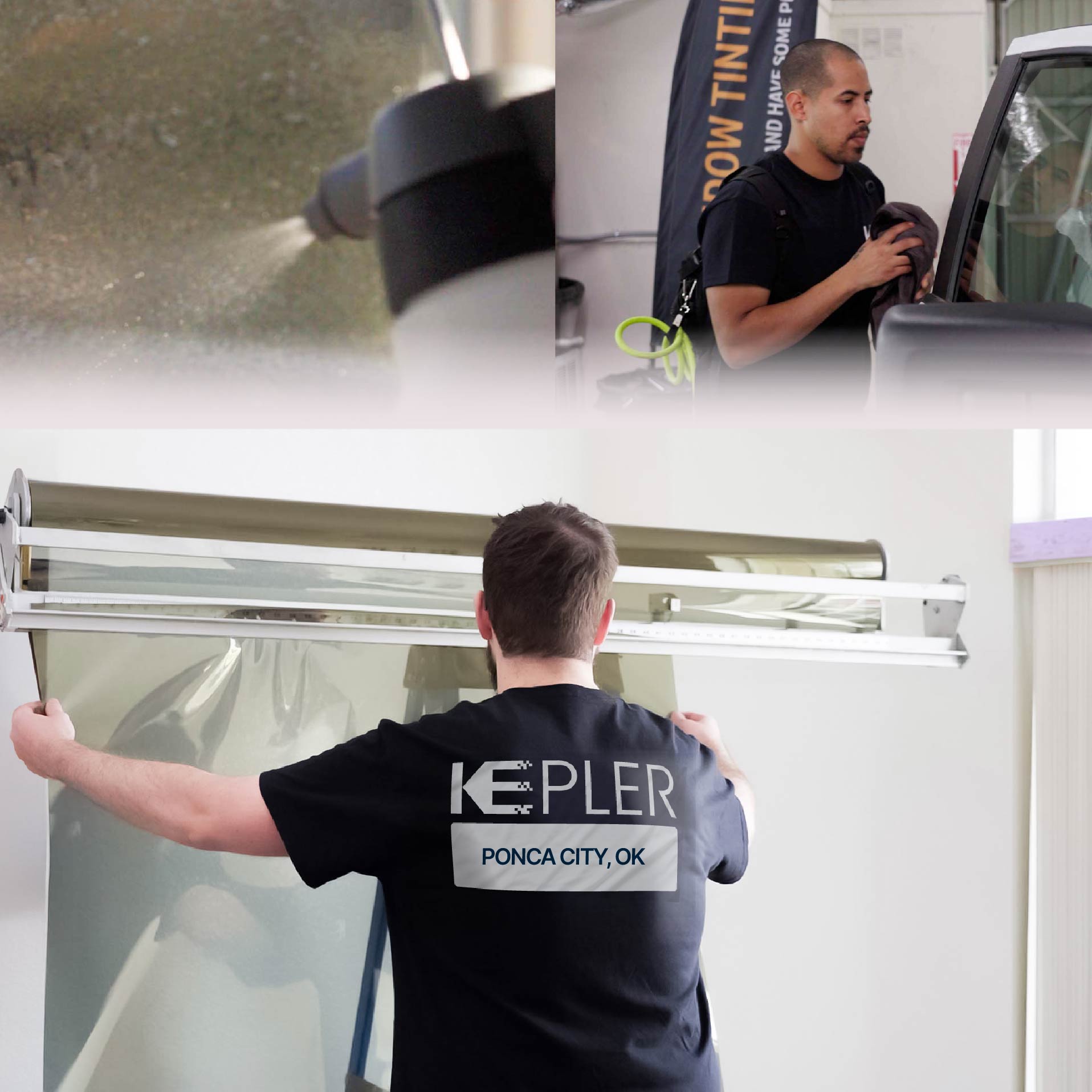 Kepler Specialist Installing Anti-Graffiti Film in Ponca City, Oklahoma