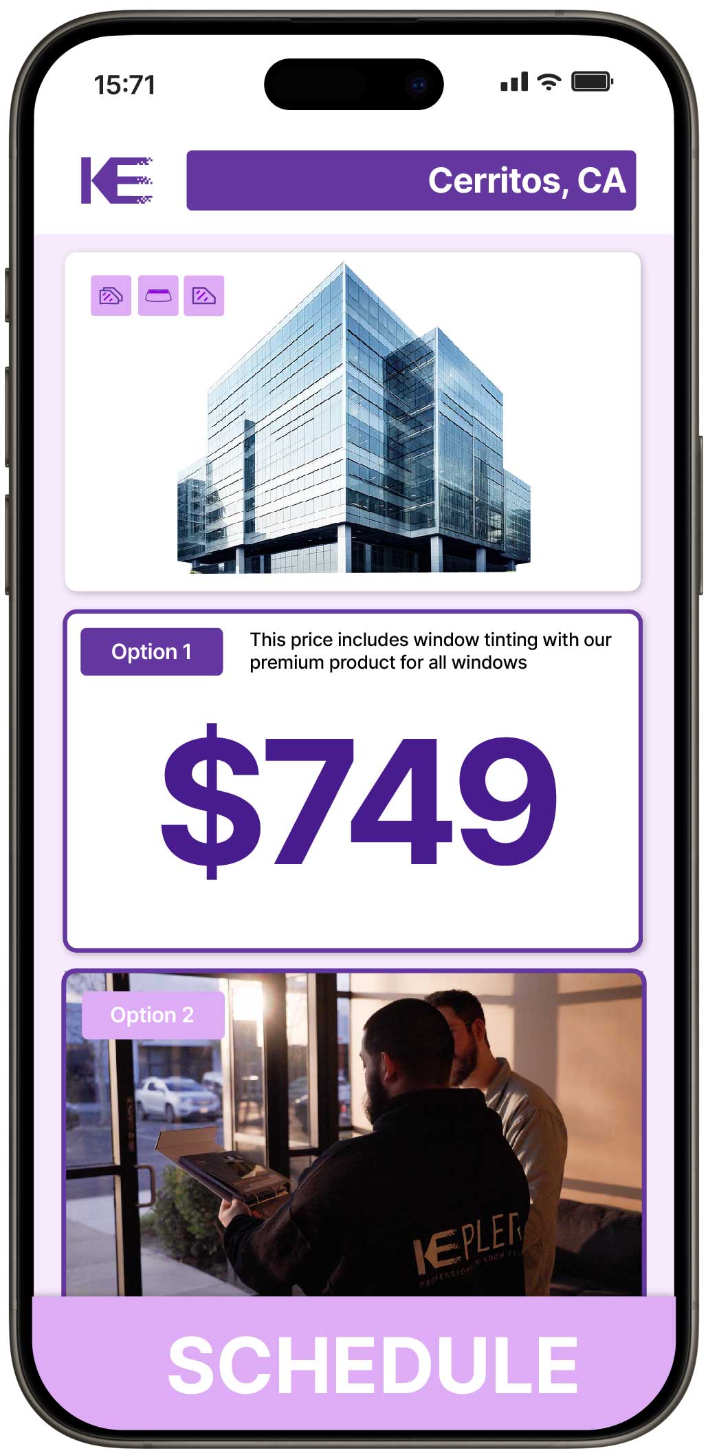View Competitive Safety and Security Window Film Costs in Cerritos, California