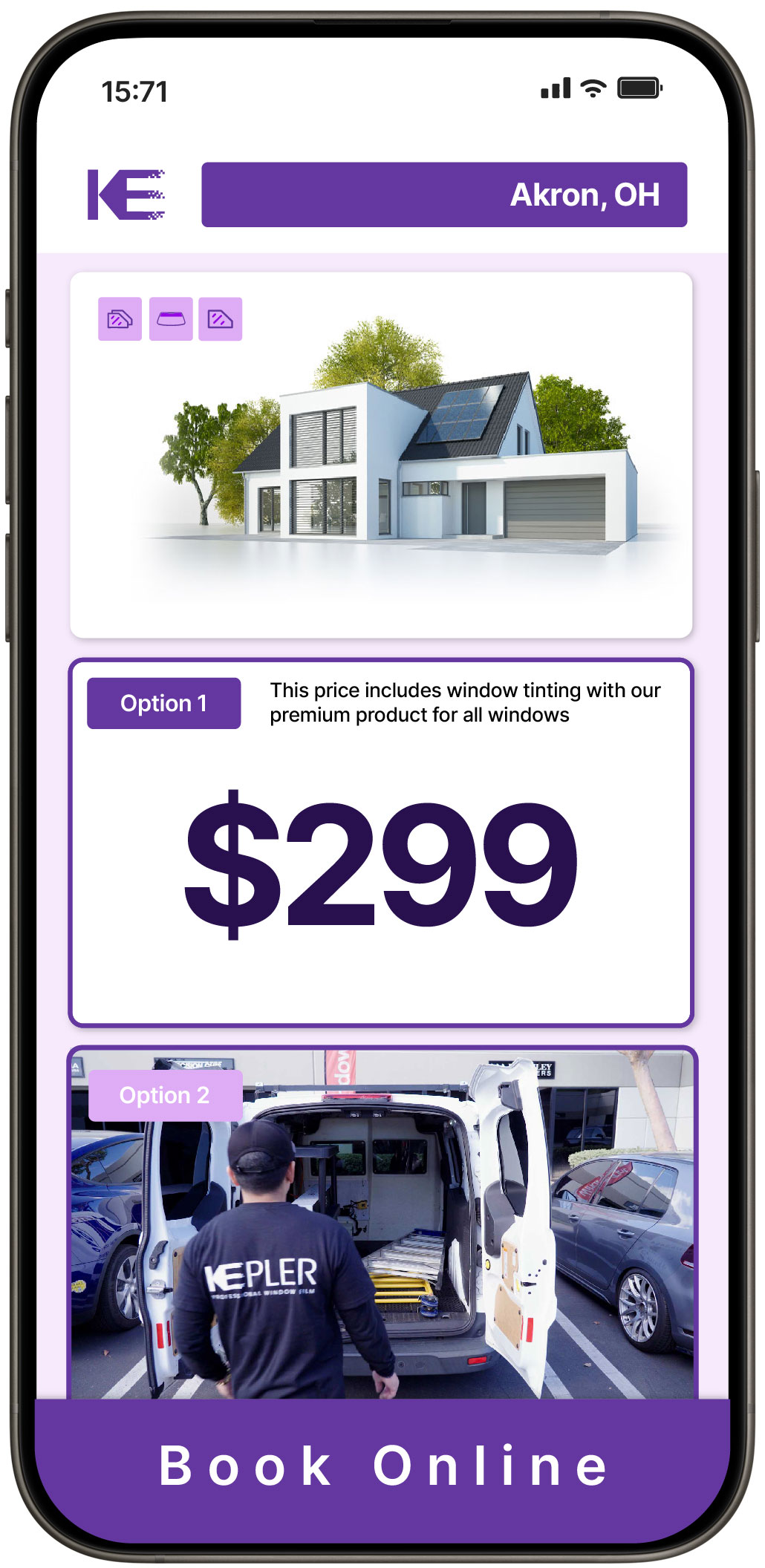 View Reasonable Home Window Tinting Prices in Akron, Ohio