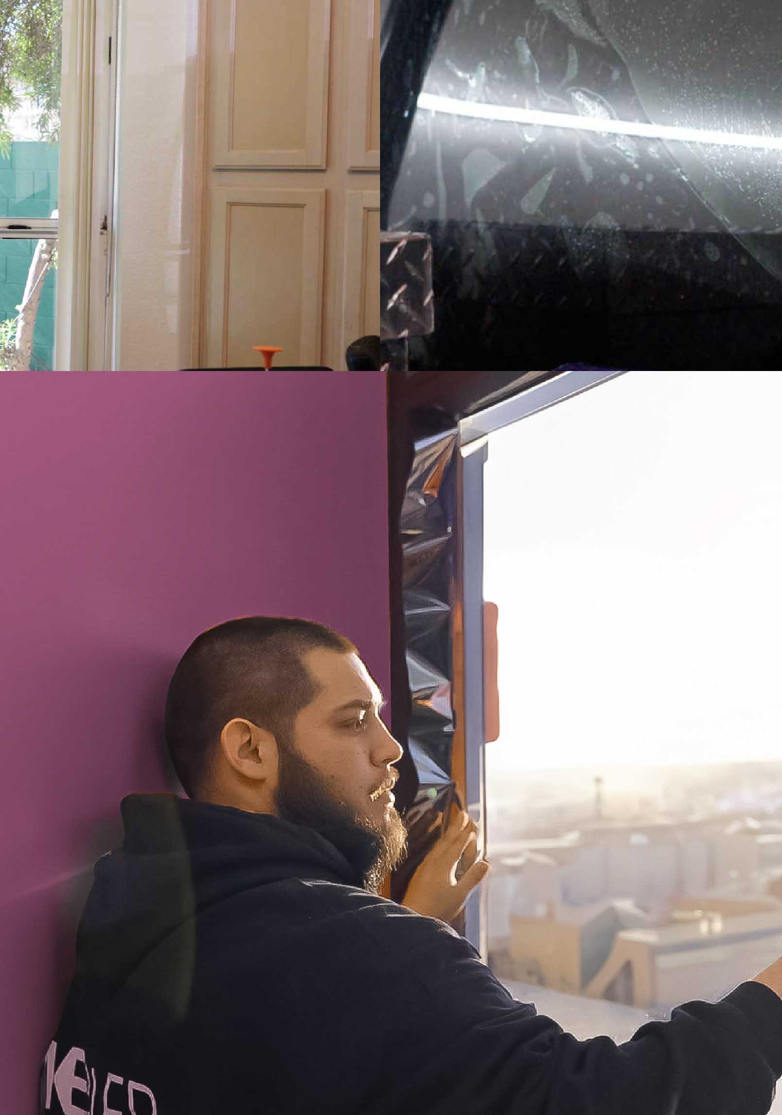 Kepler Specialist Installing Security Window Film in Paramount California
